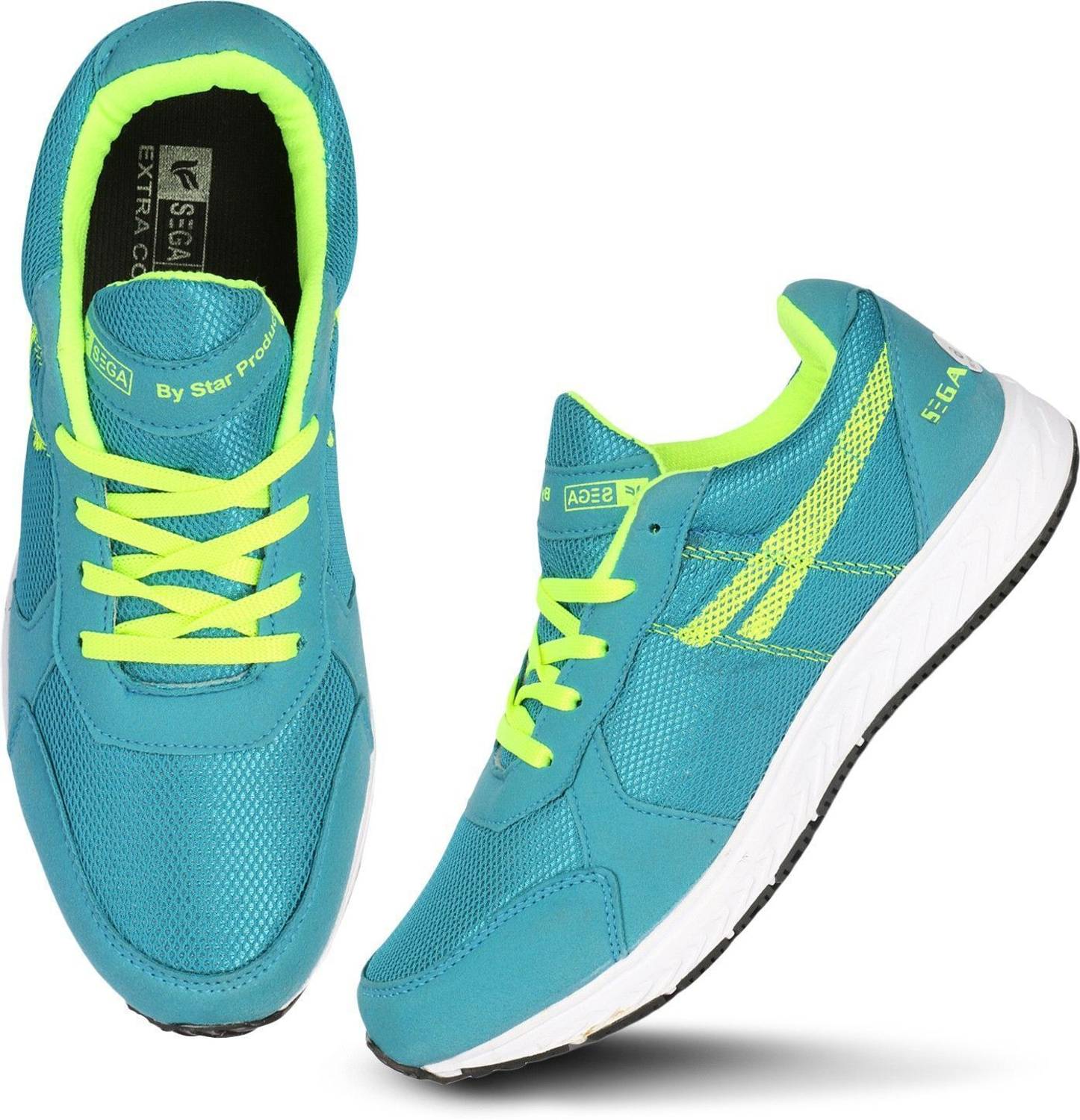 SEGA S-8 Men's Green Walking Shoes - Image 3