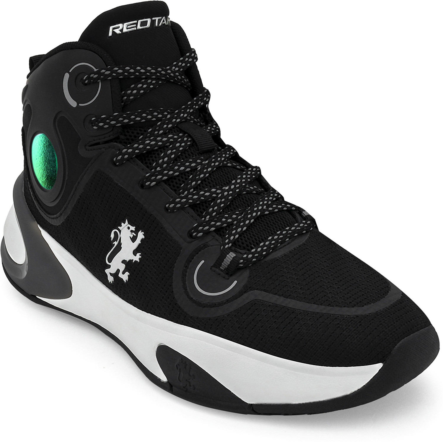 Image of RED TAPE Casual Shoes for Men in Black White | Casual Shoes Sneakers For Men (Black, White, 8)