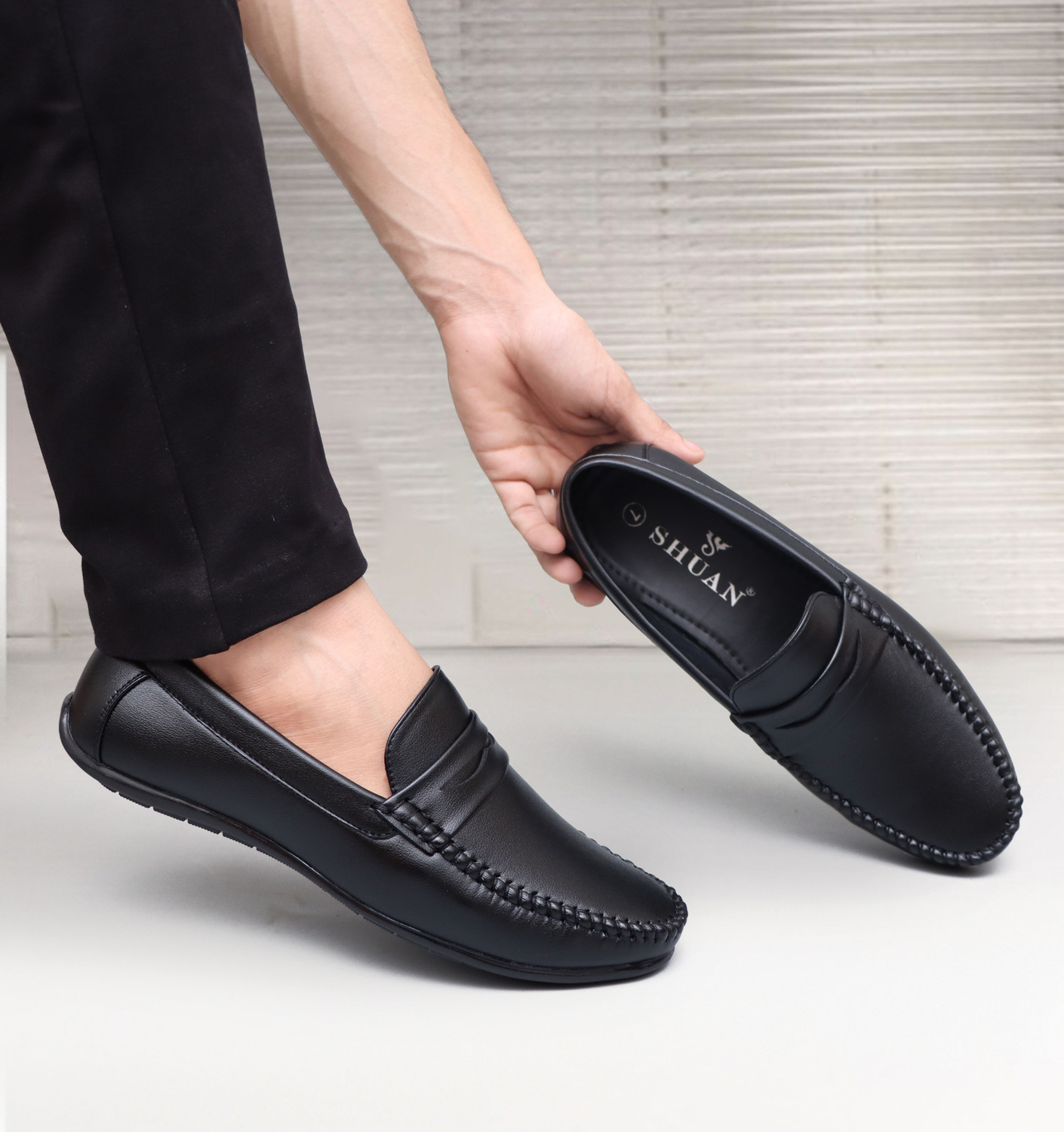 Image of SHUAN shu3402 Loafers For Men