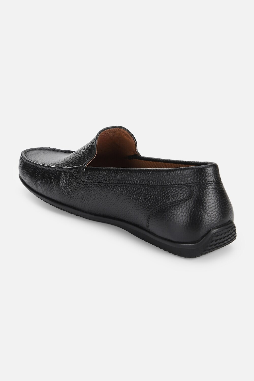 Image of LOUIS PHILIPPE Premium Leather Breathable Anti-Slip Flat Heel Formal Slip On For Men
