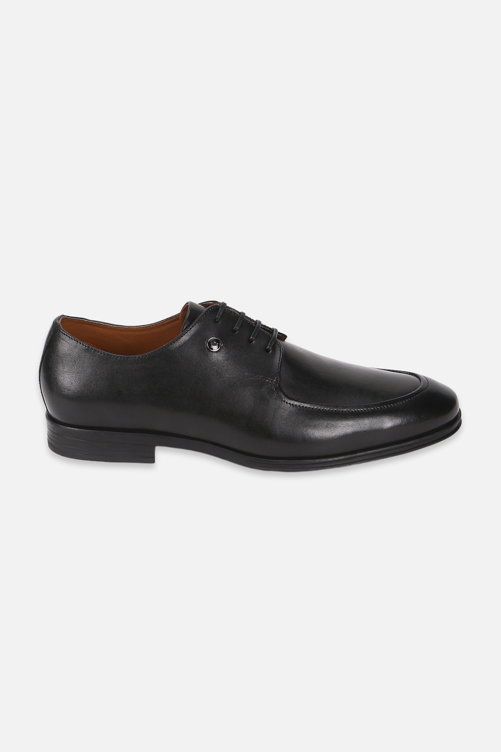 Image of LOUIS PHILIPPE Premium Leather Breathable Anti-Slip with Heel Formal Derby For Men