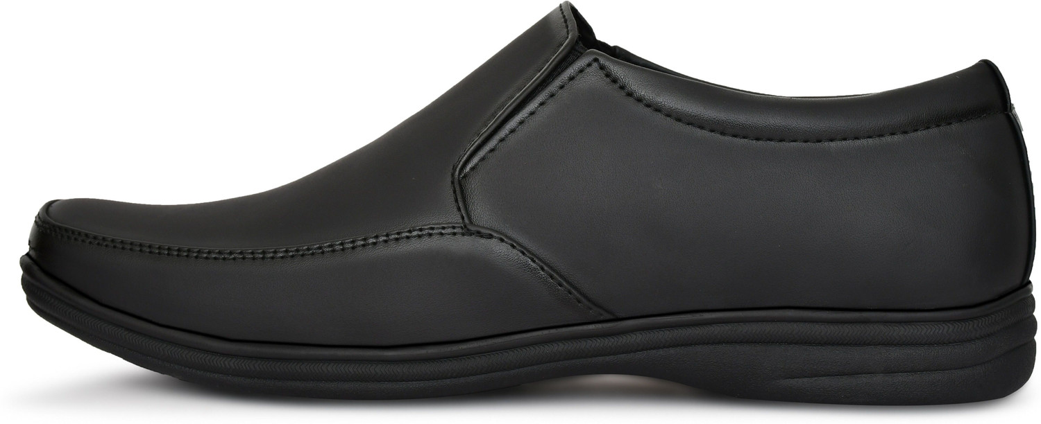Image of Aaeshu AAESHU Men's Stylish Leather Slip-On Shoes | Casual & Formal Office Wear Slip On For Men