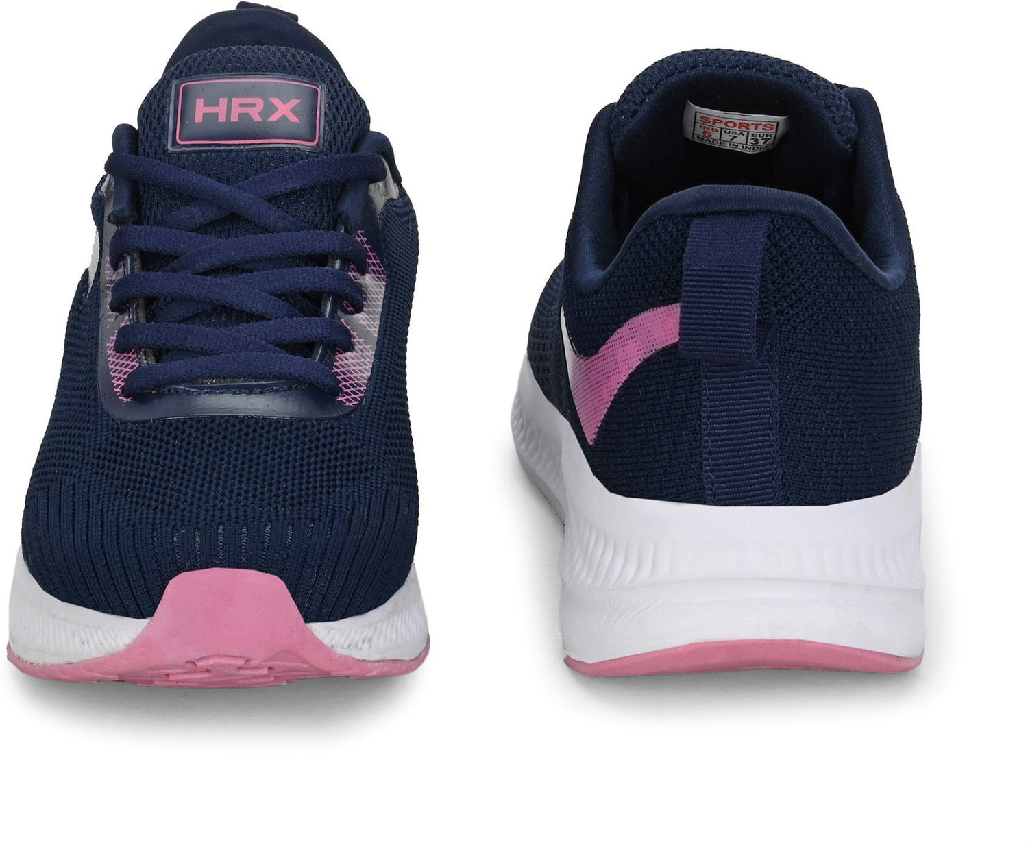 Image of HRX by Hrithik Roshan Blue Running Shoes For Women