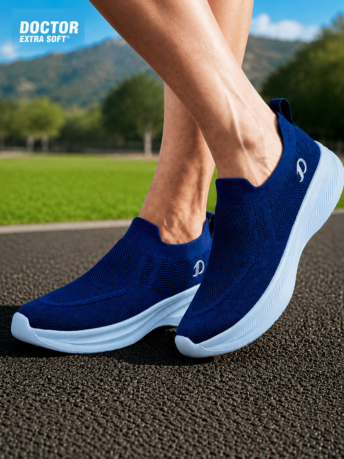 DOCTOR EXTRA SOFT Sports Shoes with Memory Foam Cushioned Insole Running Gym Training D-2008 Casuals For Men