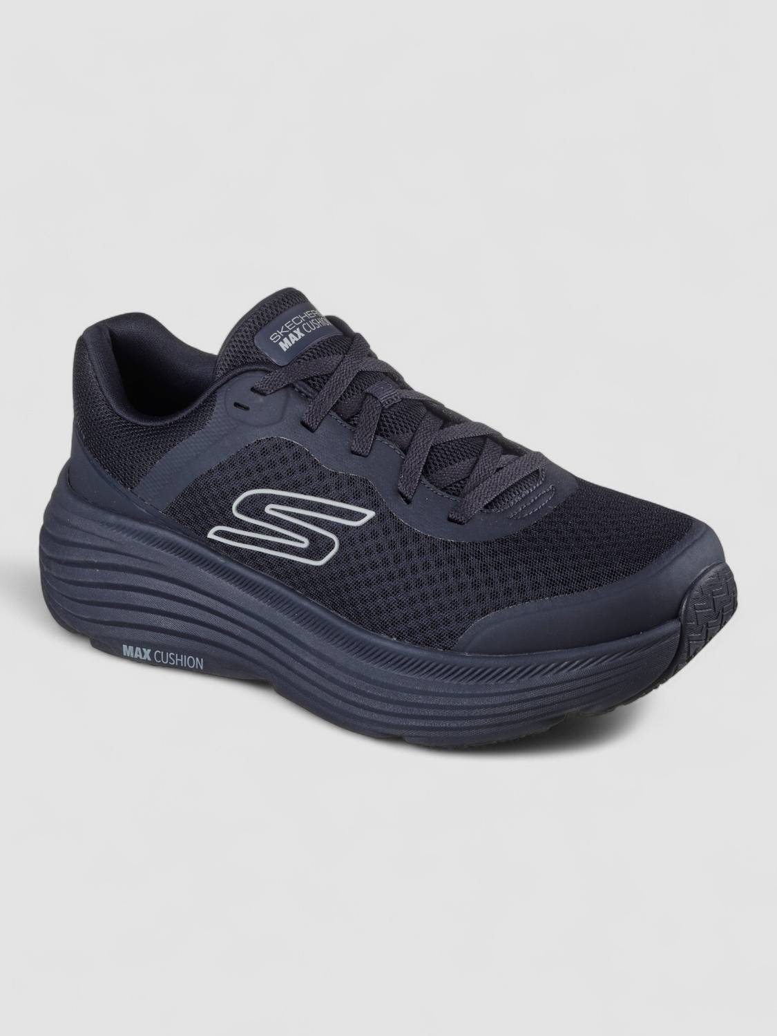Skechers MAX CUSHIONING ENDEAVOUR Men's Blue Sneakers - Image 4