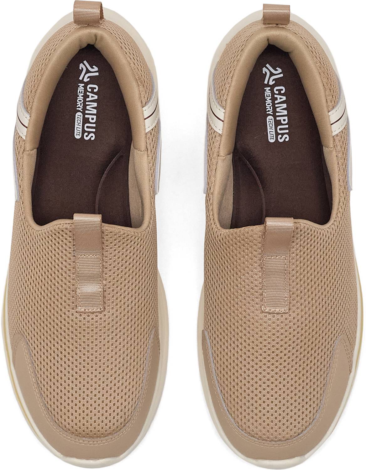 CAMPUS AMBLE Walking Shoes for Women (Beige) - Image 4
