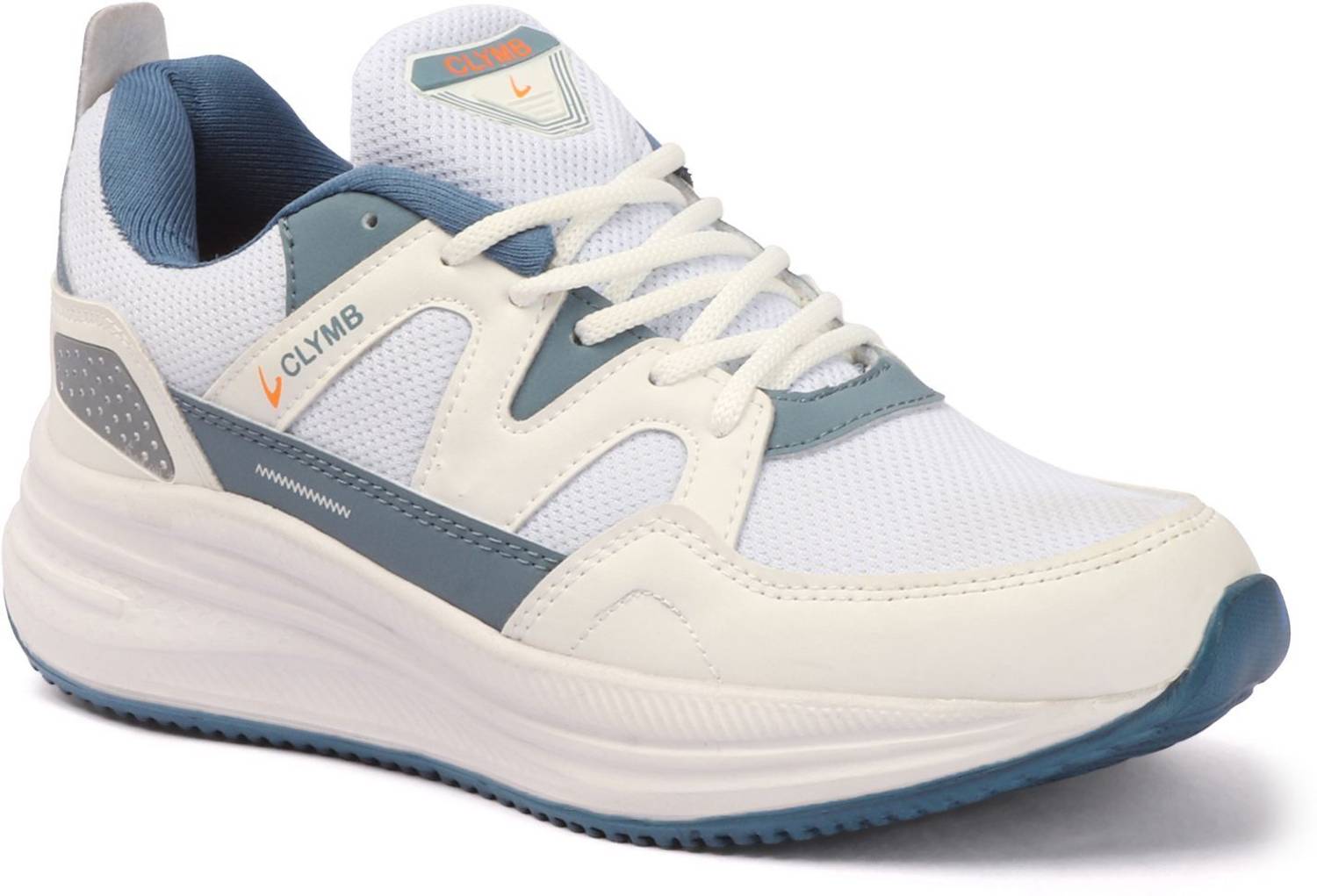 ゆん CLYMB ZENTON-3 White Walking/Outdoor/Gym & Traning Running Shoes