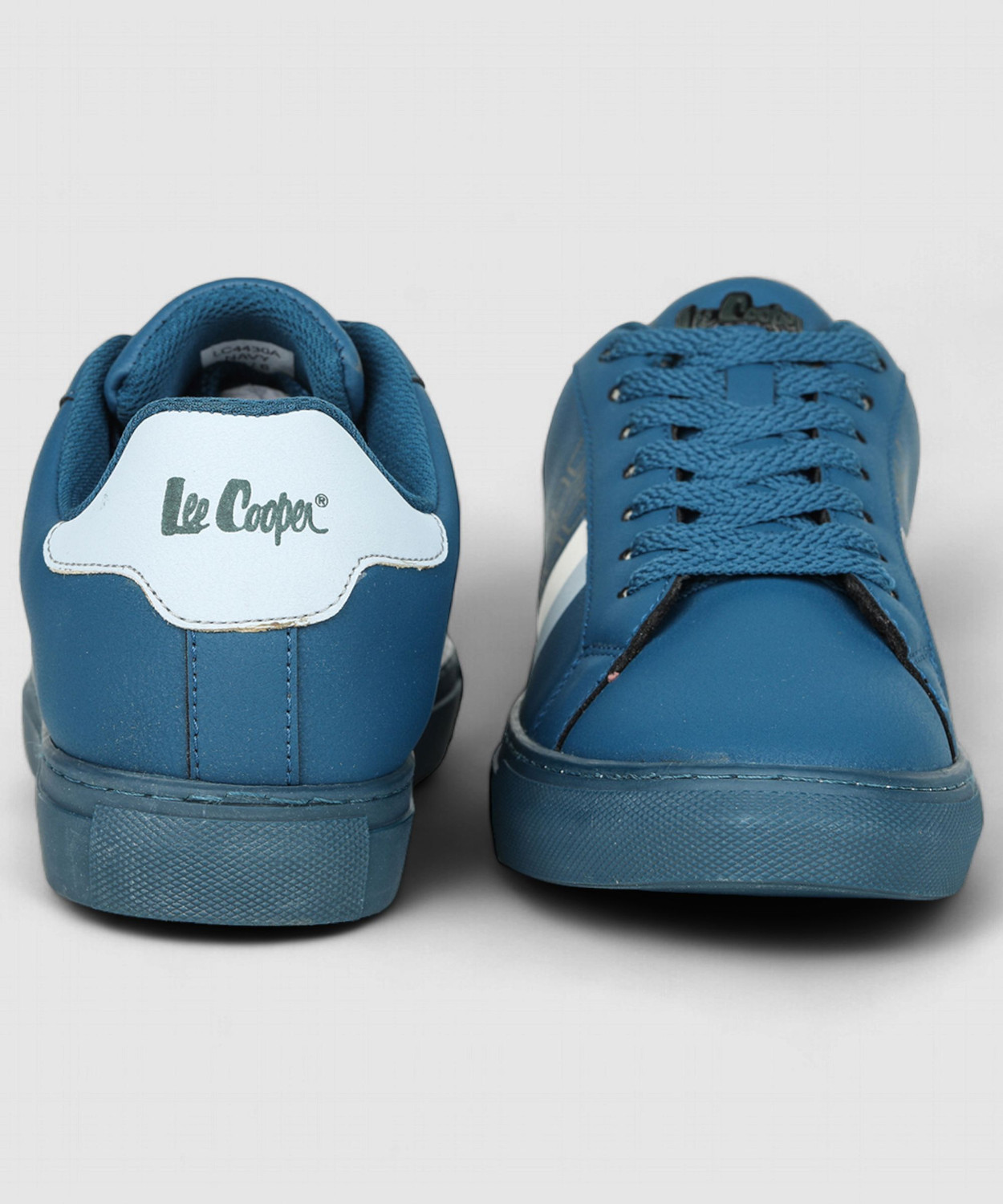 Image of LEE COOPER Leather Casual Lace-Up Stylish Lightweight and Comfortable Daily Wear Slip On For Men