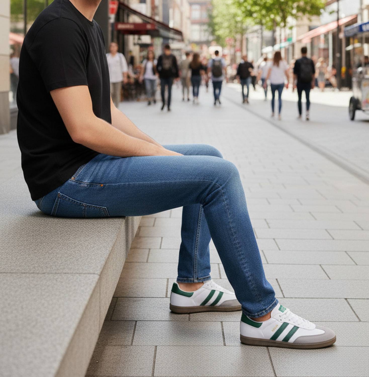 house of common Men's White Sneakers - Image 2
