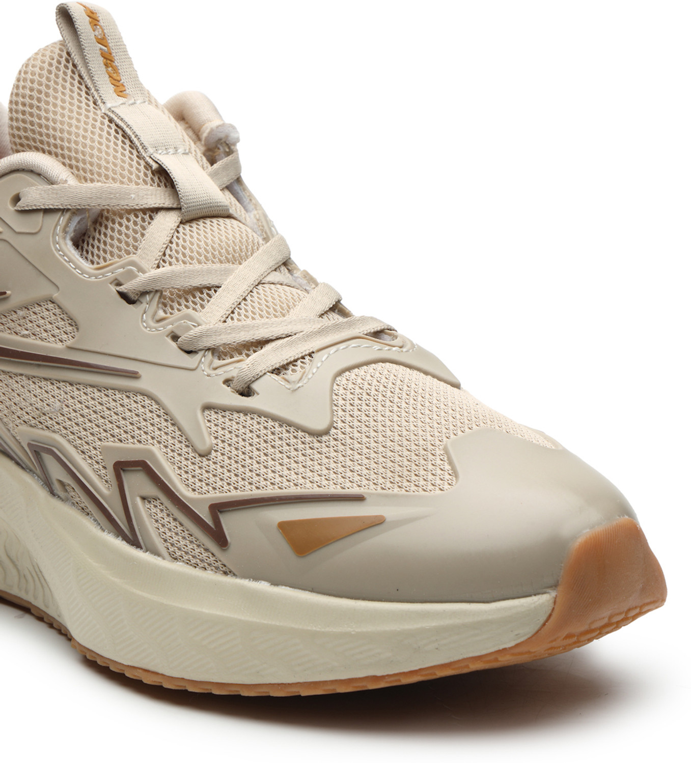Image of action Athleo NITRO-1404 Lightweight Comfortable Durable Sports Lace-Up Running Shoes For Men