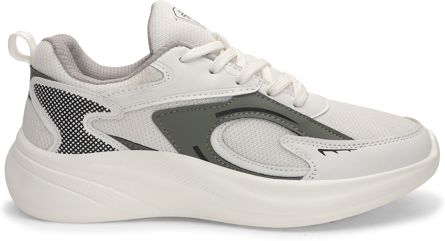 Image of HRX by Hrithik Roshan Running Shoes For Men (White, 10)