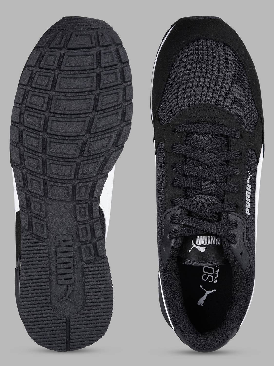 PUMA ST Runner v4 Mesh Sneakers for Men (Black) - Image 5