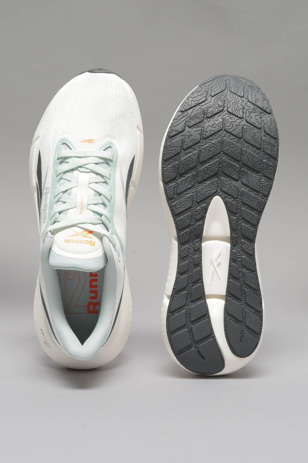 REEBOK Men's White Running Shoes - Image 4