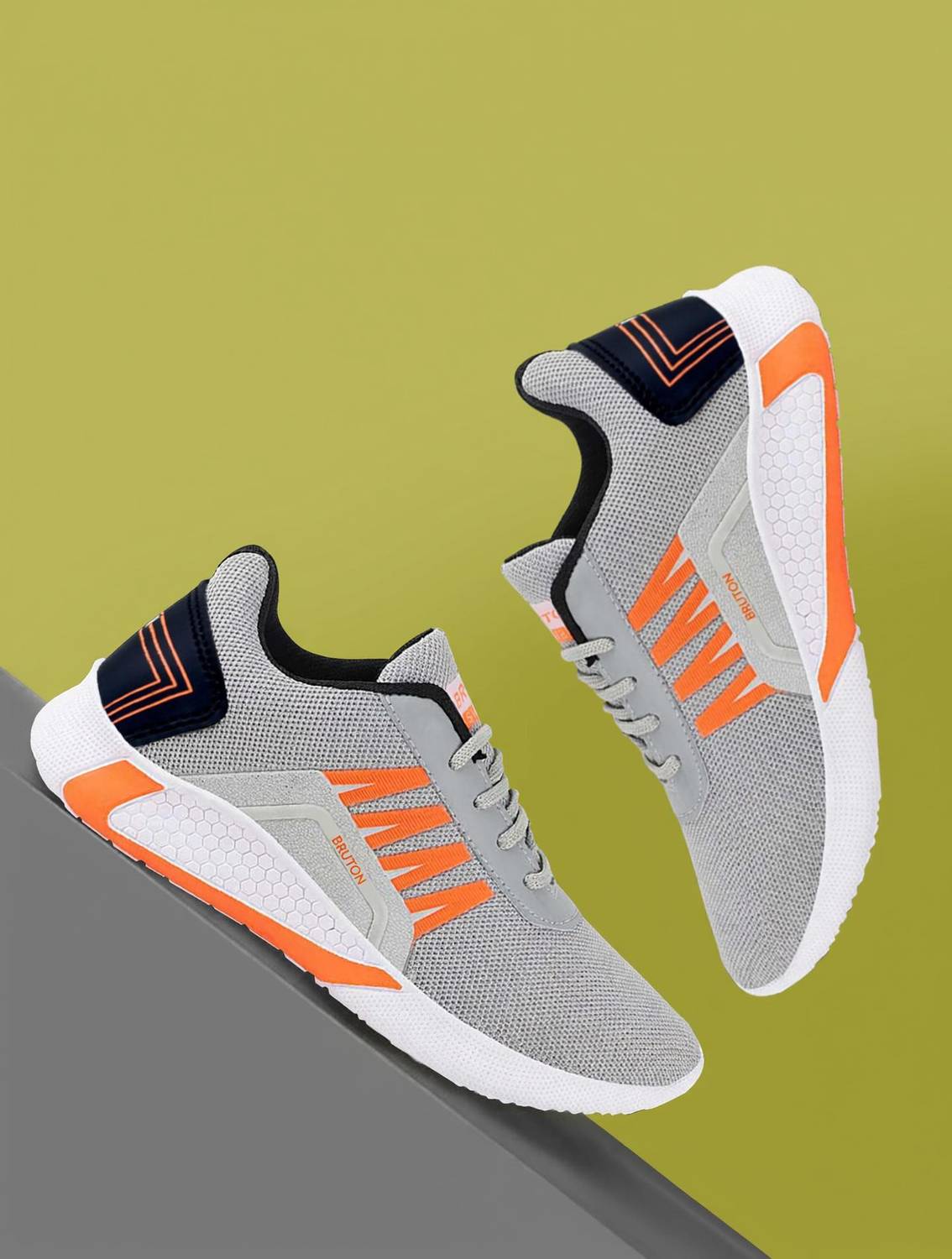 BRUTON Modern Trendy Shoes Sneakers For Men
