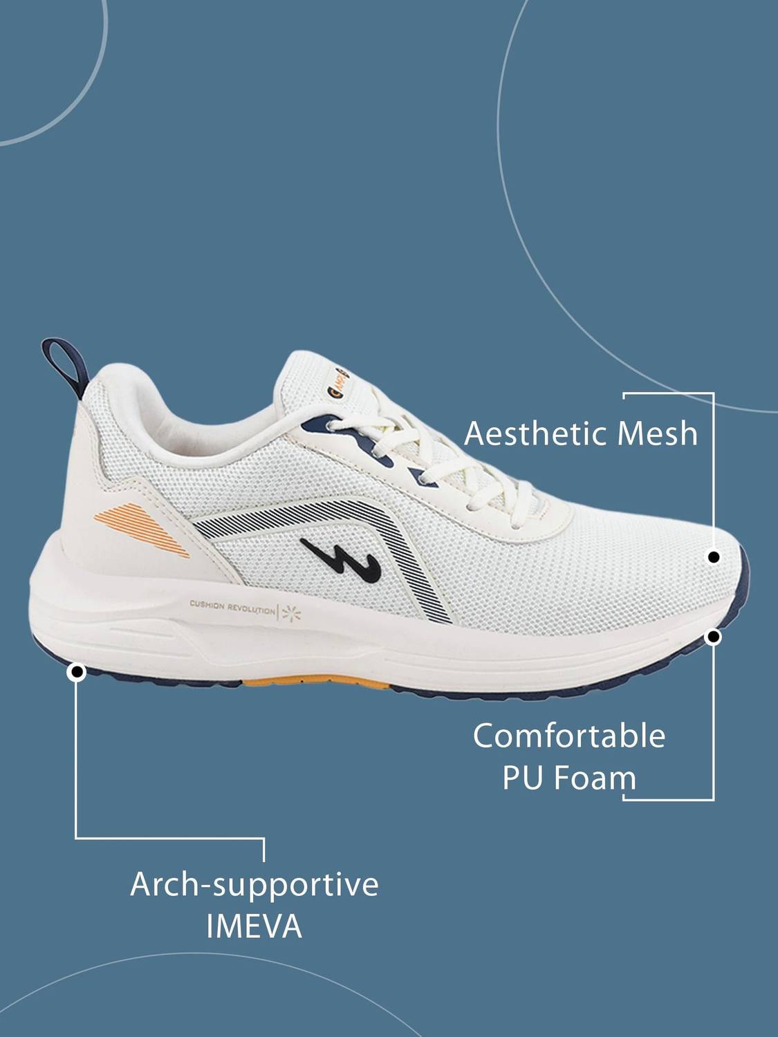 CAMPUS CAMP-GLACIER Men's Running Shoes - Image 3