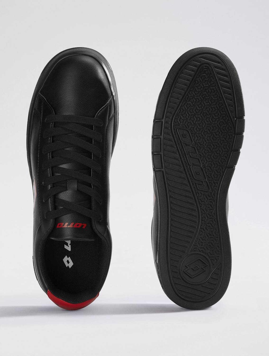 LOTTO Impulso Urbano Black Sneakers For Men - Image 3