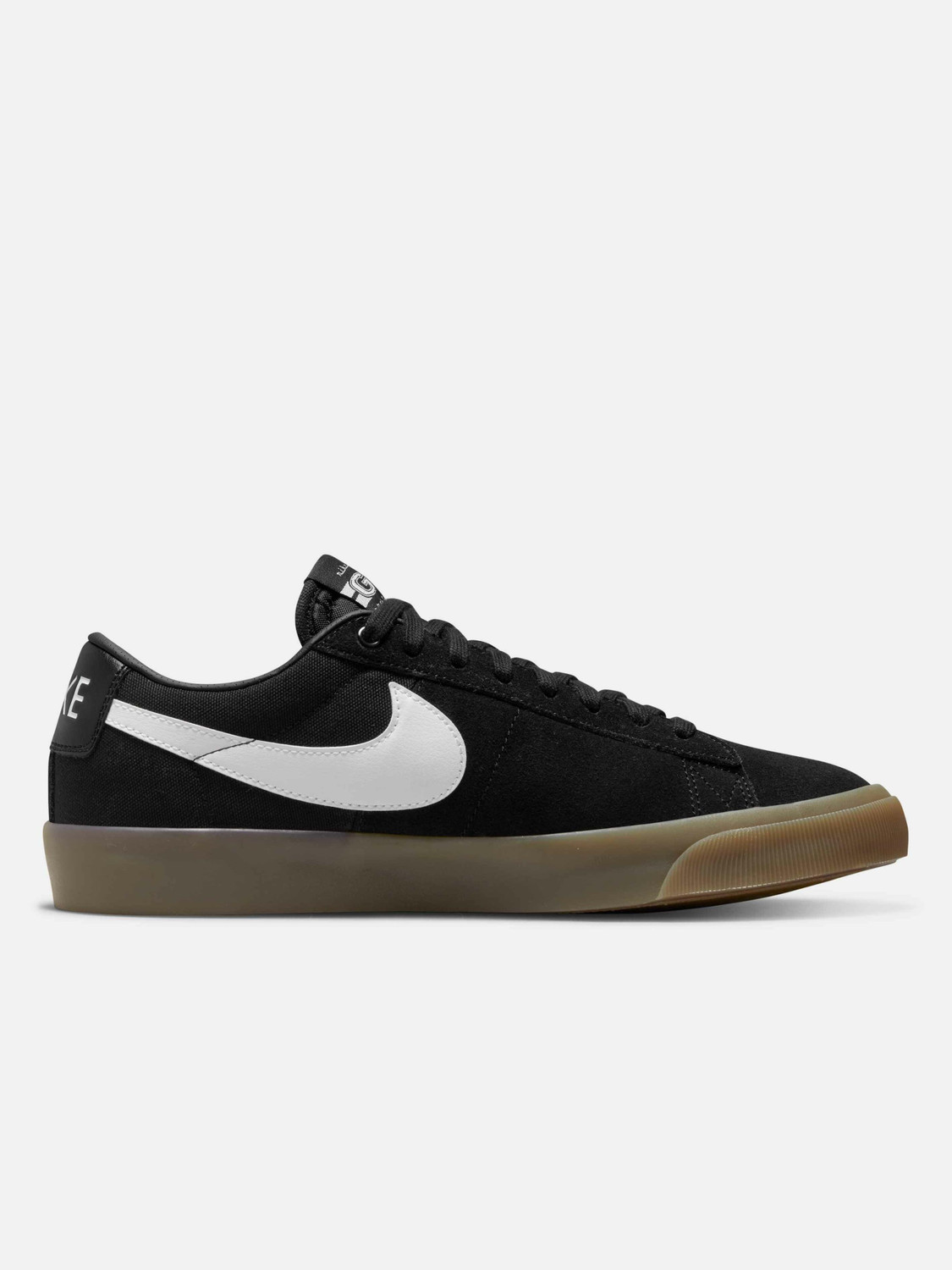 Image of NIKE SB ZOOM BLAZER LOW PRO GT Skateboard Shoes For Men (Black, 9)