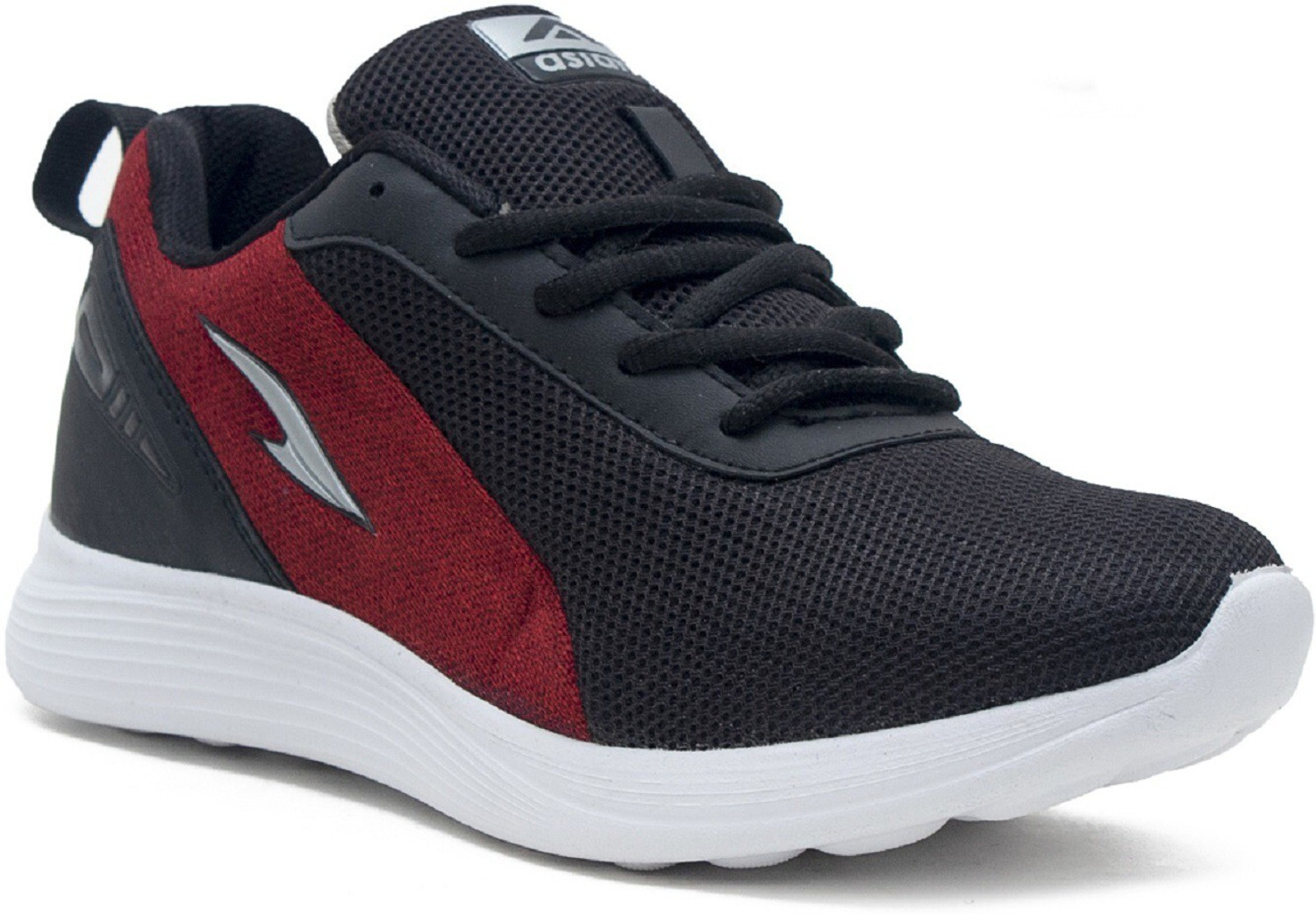 Image of asian Captain-13 Running shoes for boys | sports shoes for men | Stylish Casual sneakers for men | Lace up lightweight black shoes for running, walking, gym, trekking, hiking & party Running Shoes For Men