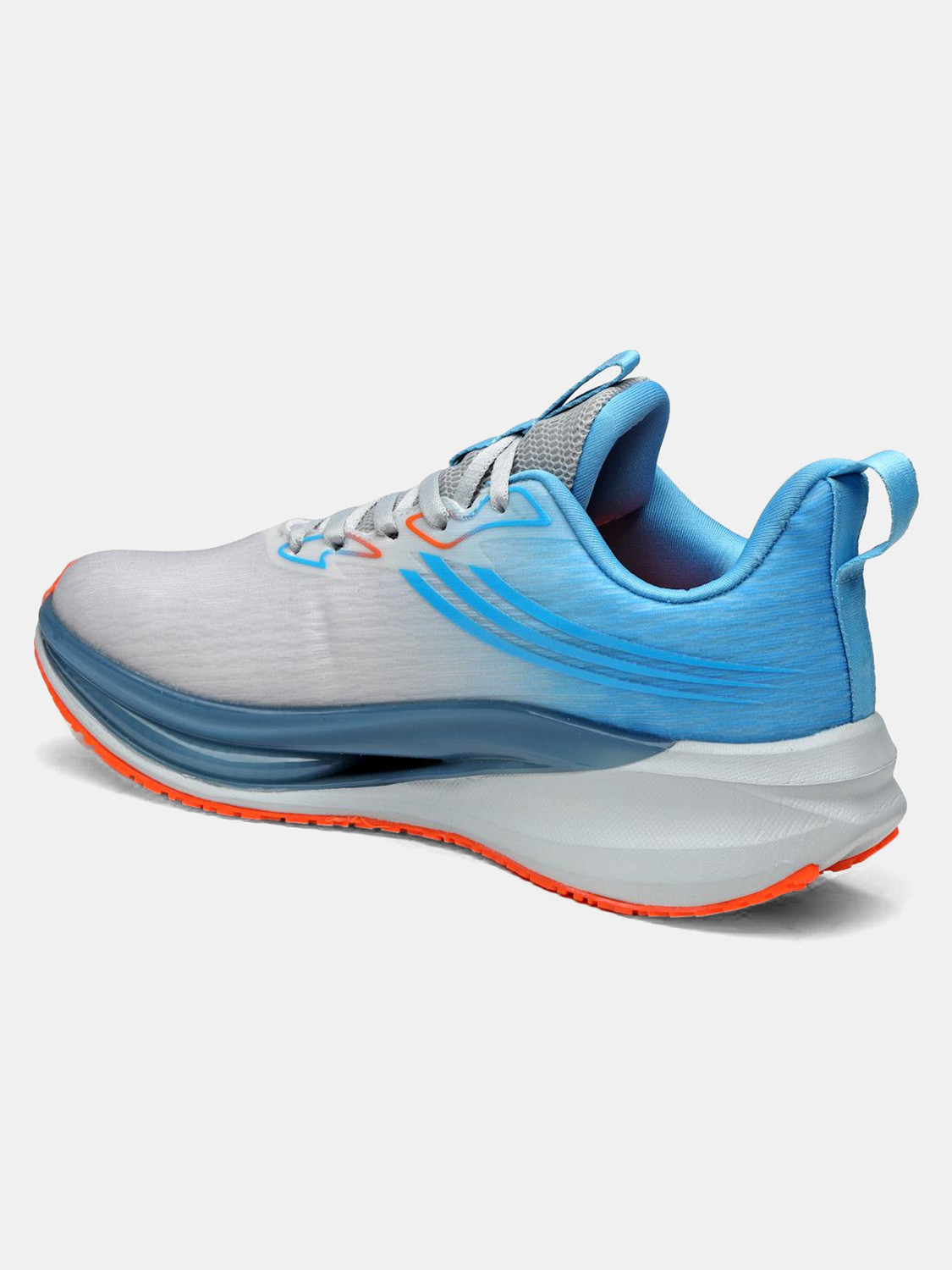 Image of action TURBO-2401 Comfortable Lightweight Breathable Durable Sports Lace Ups Running Shoes For Men