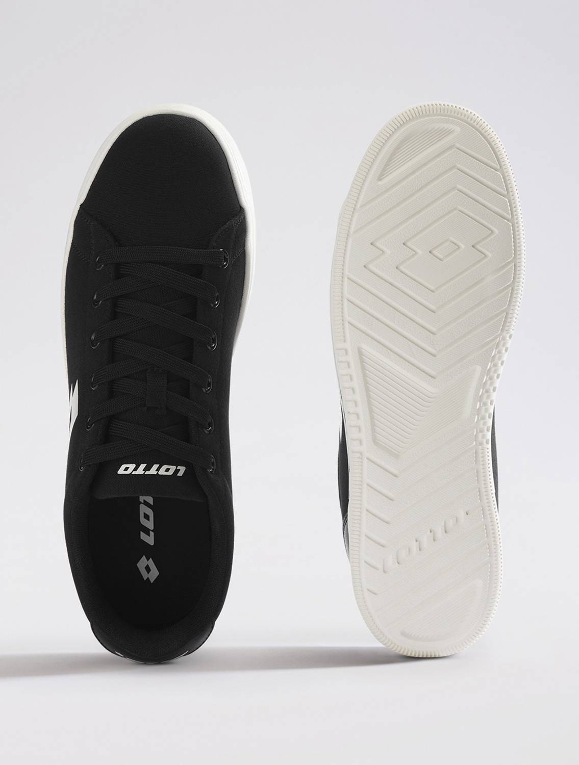 LOTTO Strada Blend Sneakers for Men, Black - Image 2