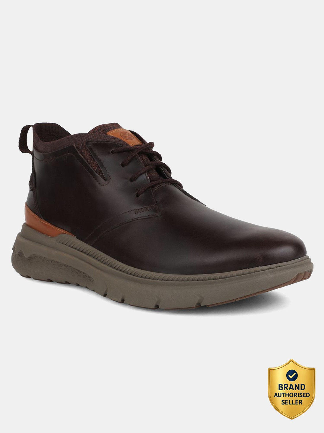 Image of HUSH PUPPIES Men Casual Ankle Length Shoes - Brown (9Uk) Slip On For Men