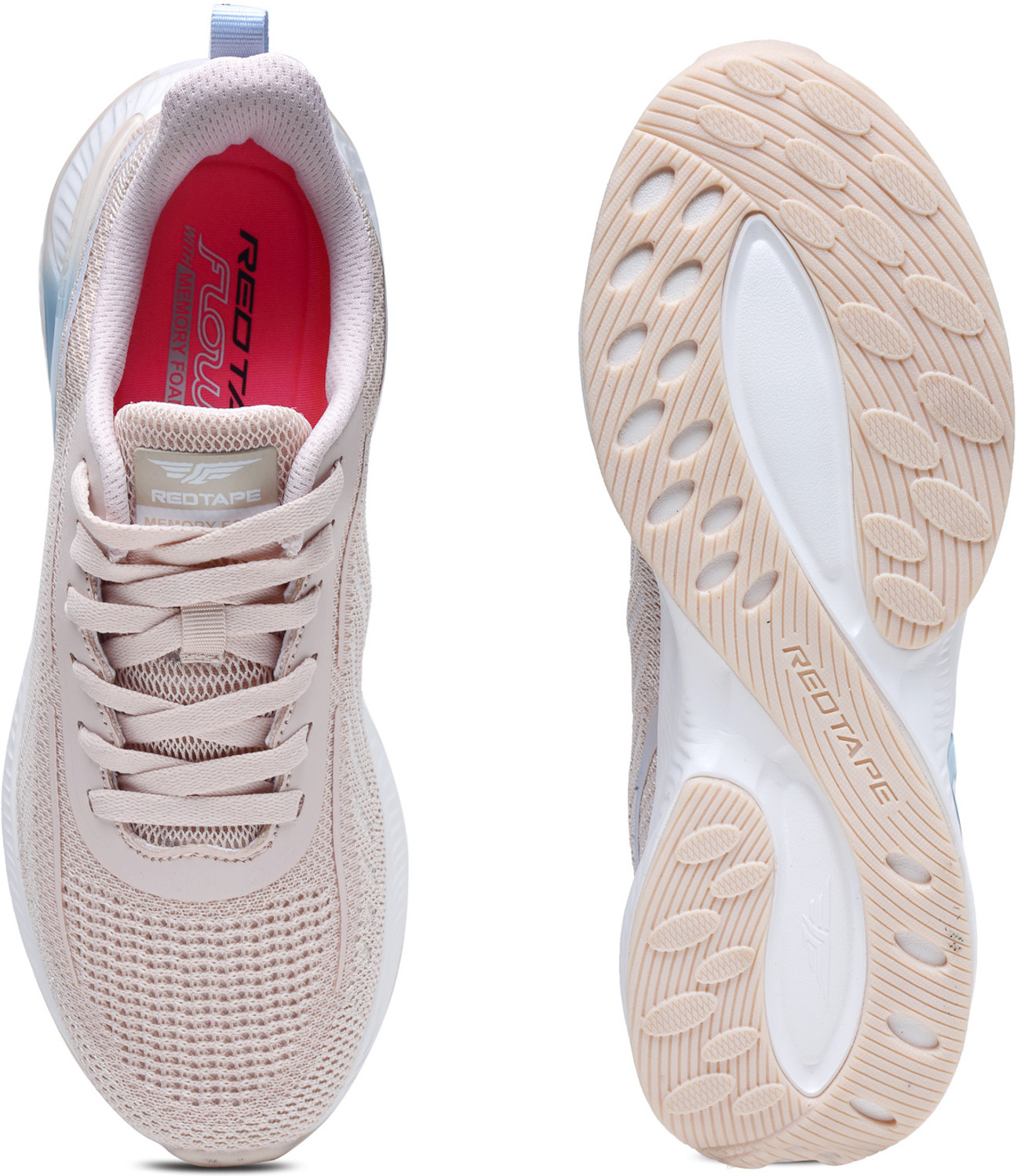 Image of RED TAPE Athleisure Sport Shoes for Women | Soft Cushioned Insole, Breathable Comfort Walking Shoes For Women (Pink, 4)