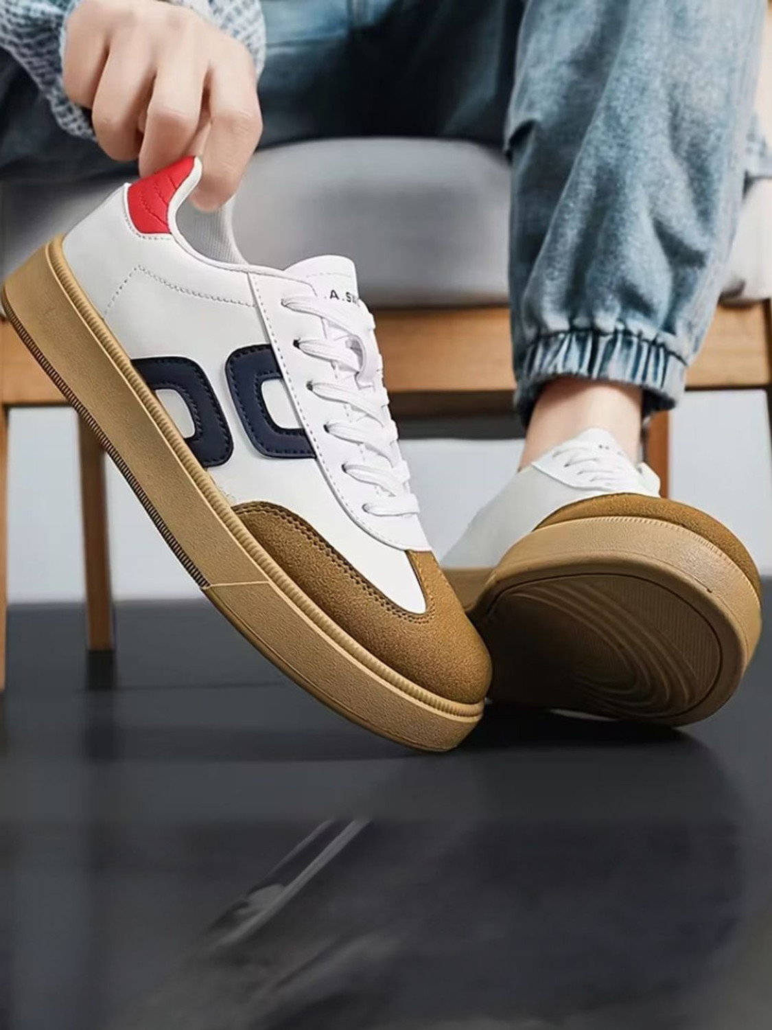 Image of Rowlans Casual Sneakers Trendy Stylish Korean Shoes For Men Sneakers For Men