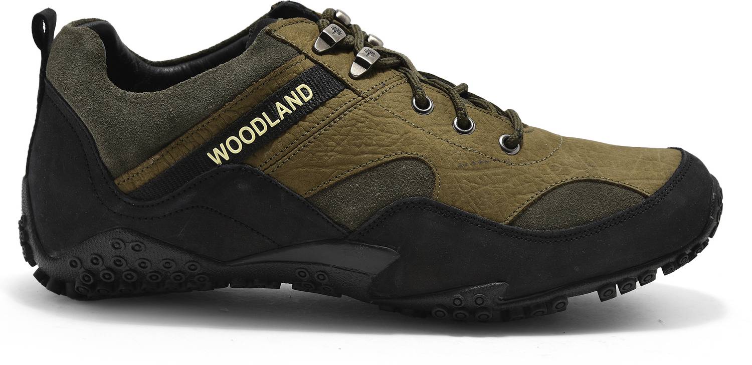 WOODLAND Men's Lace Up Casual Shoes - Image 3
