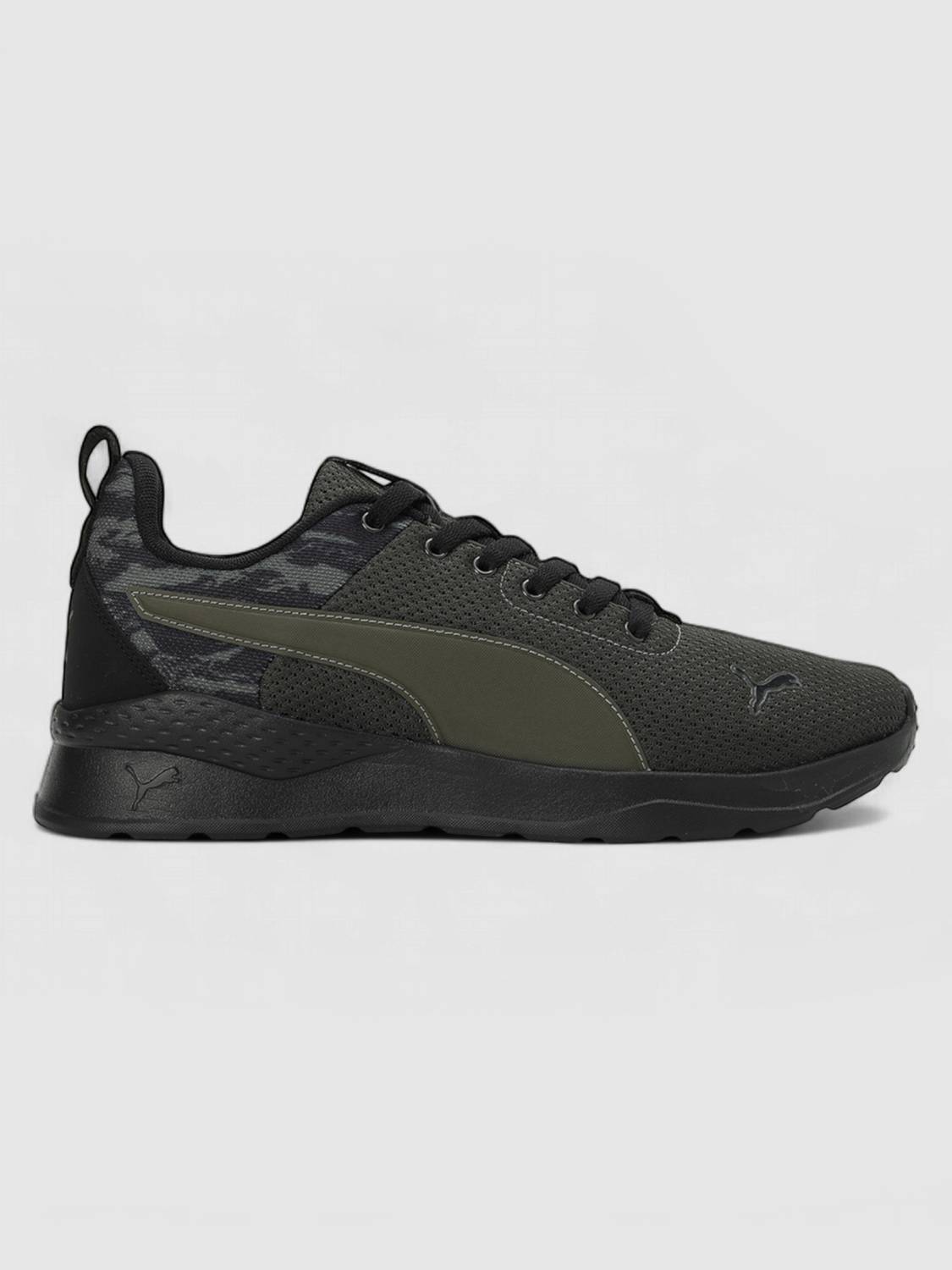 PUMA Anzarun Camo Black Sneakers For Men - Image 2