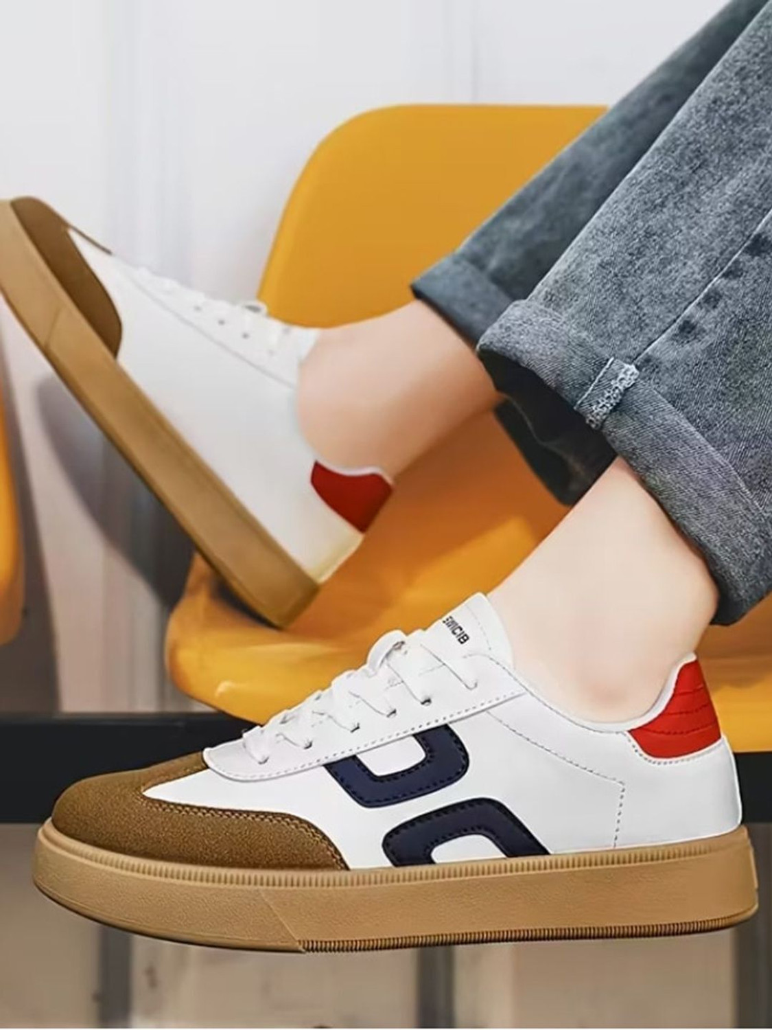 Image of Rowlans Casual Sneakers Trendy Stylish Korean Shoes For Men Sneakers For Men