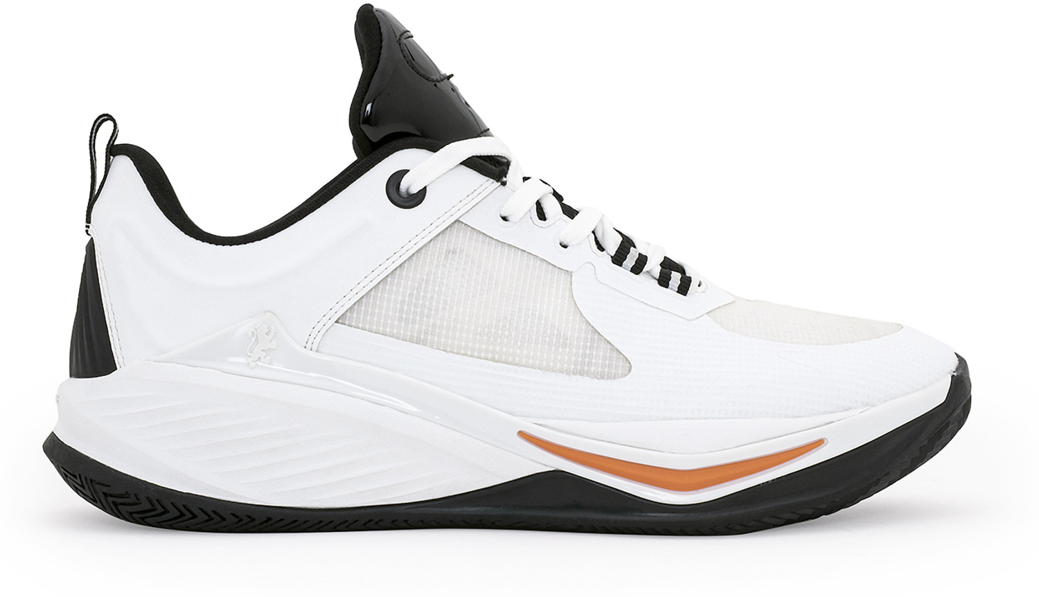 Image of RED TAPE Soft Cushioned Insole, Slip-Resistance, Dynamic Feet Support, Arch Support Sneakers For Men (White, Orange, 9)