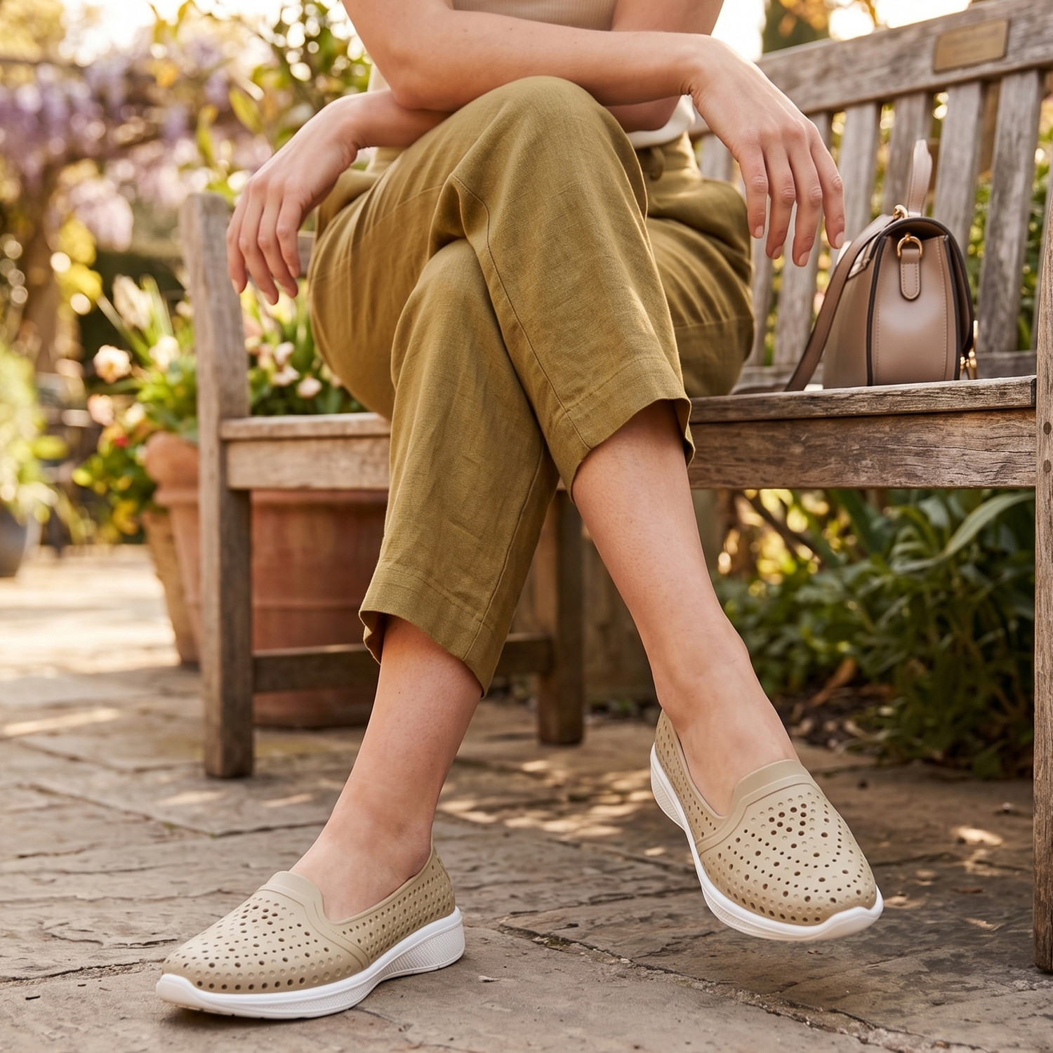Image of AJANTA Ajanta Women Waterproof Belly Shoes | Ladies Rainy Wear Casual Slip On Women Bellies