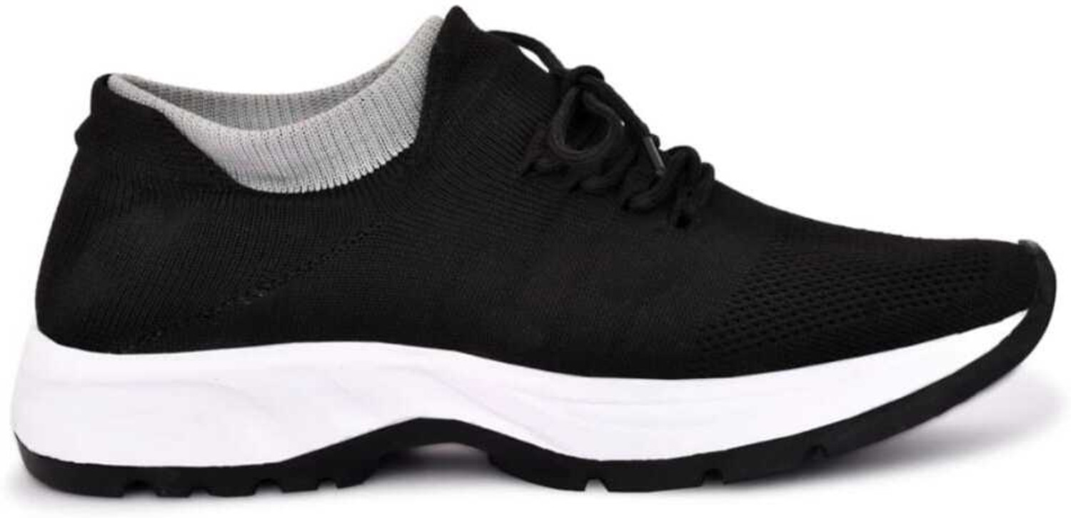 Image of Sender Premimum comfertable running,gym,sports,lightweight black shoes for men Slip On Sneakers For Men