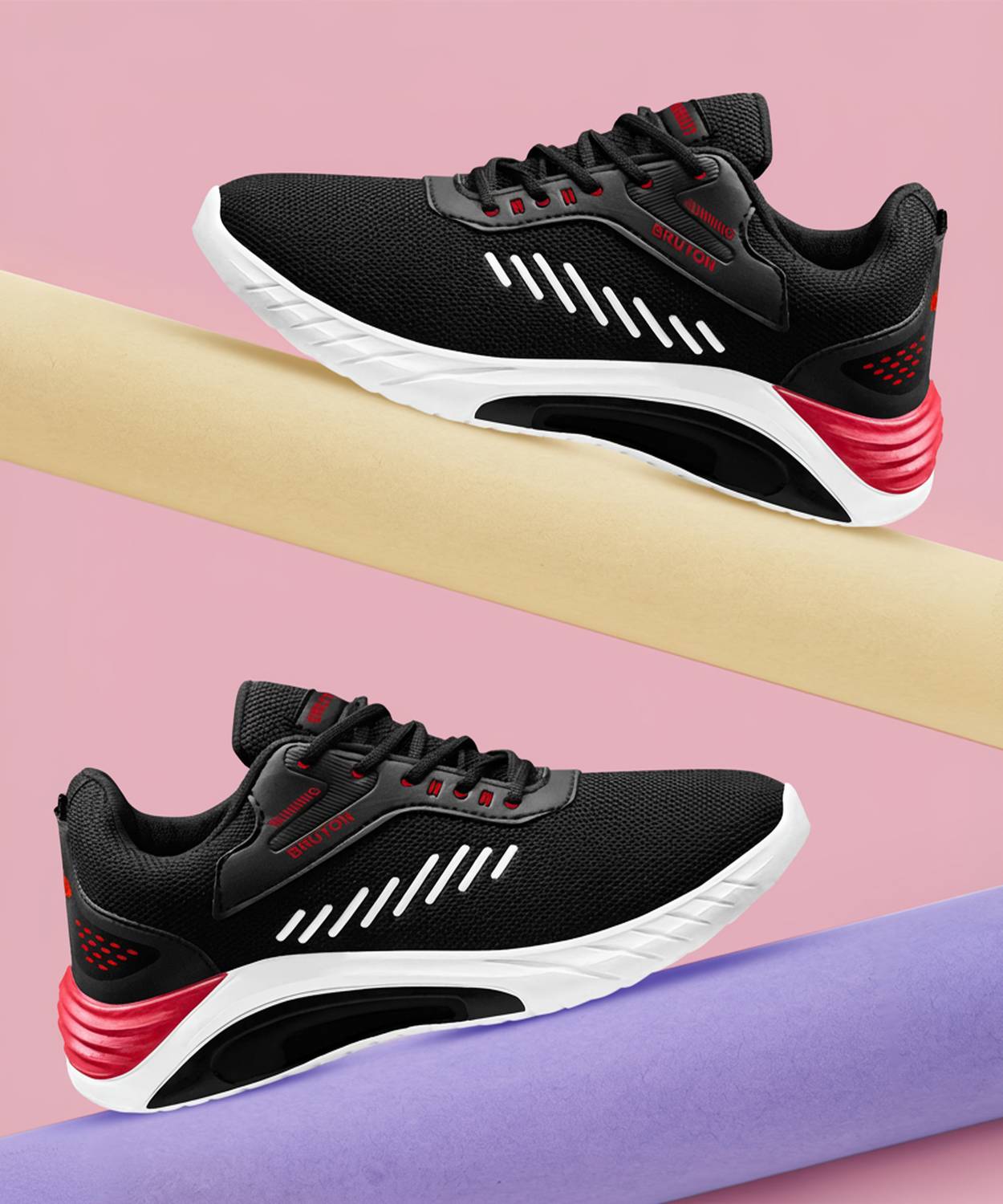 BRUTON Trendy Men Sports Running Sneakers For Men