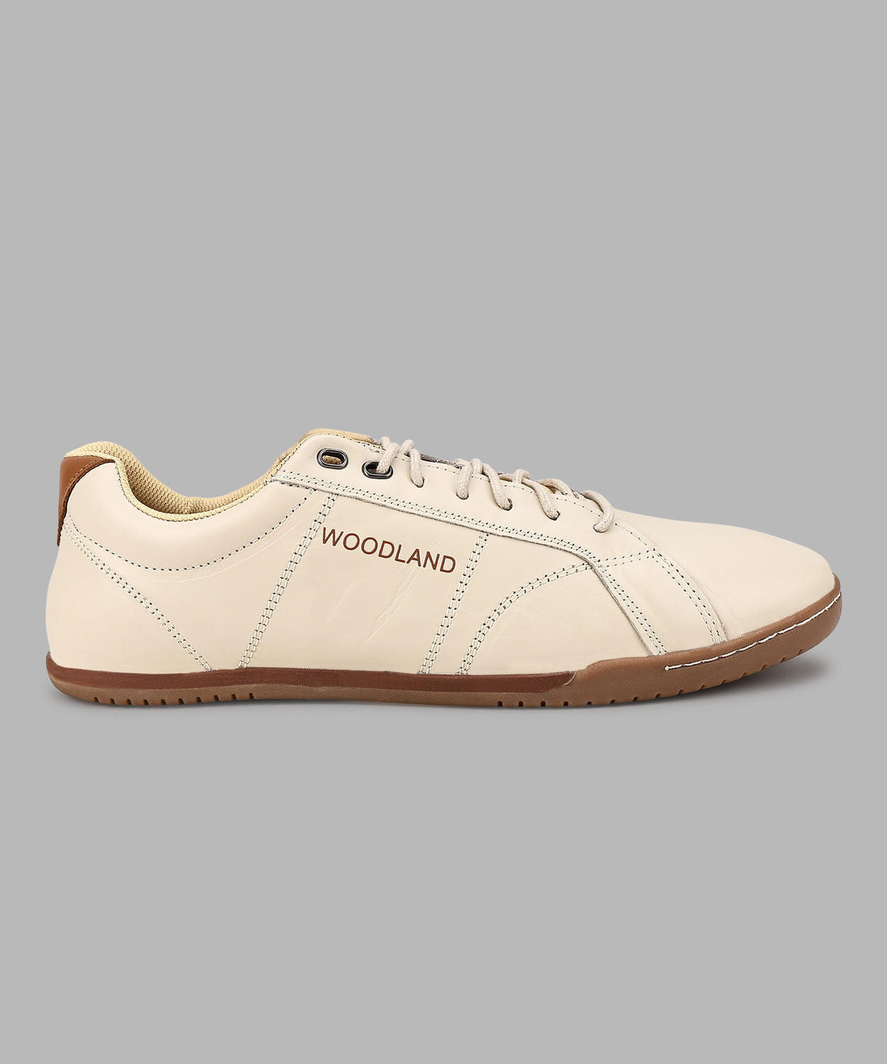 Image of WOODLAND Lace Up Lightweight Breathable Comfortable Daily Use Casuals For Men