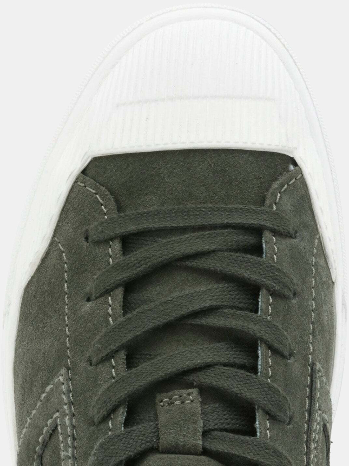 Image of Rare Rabbit SAURON OLIVE PRIMARY Sneakers For Men