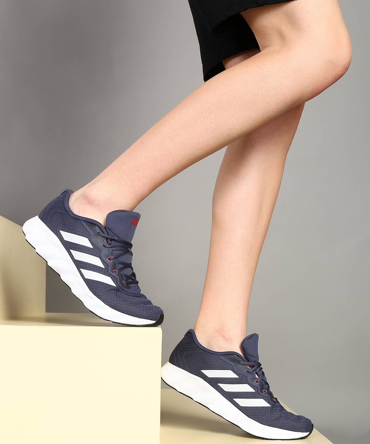 Adidas Shift Run U Blue Running Shoes For Men - Image 5