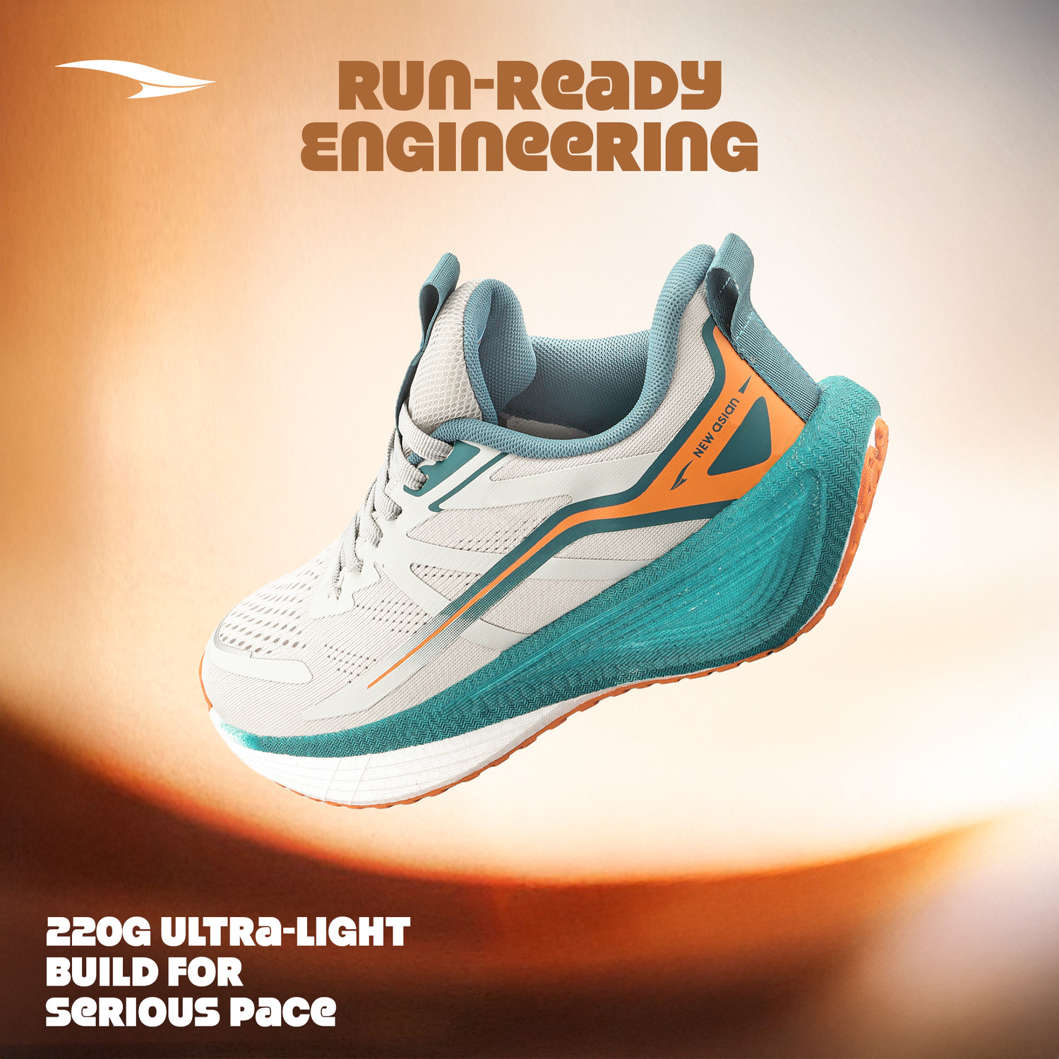 Image of asian Hypercushion Carbon-07 Men's Running Shoes with Energy Return & Memory Foam Training & Gym Shoes For Men