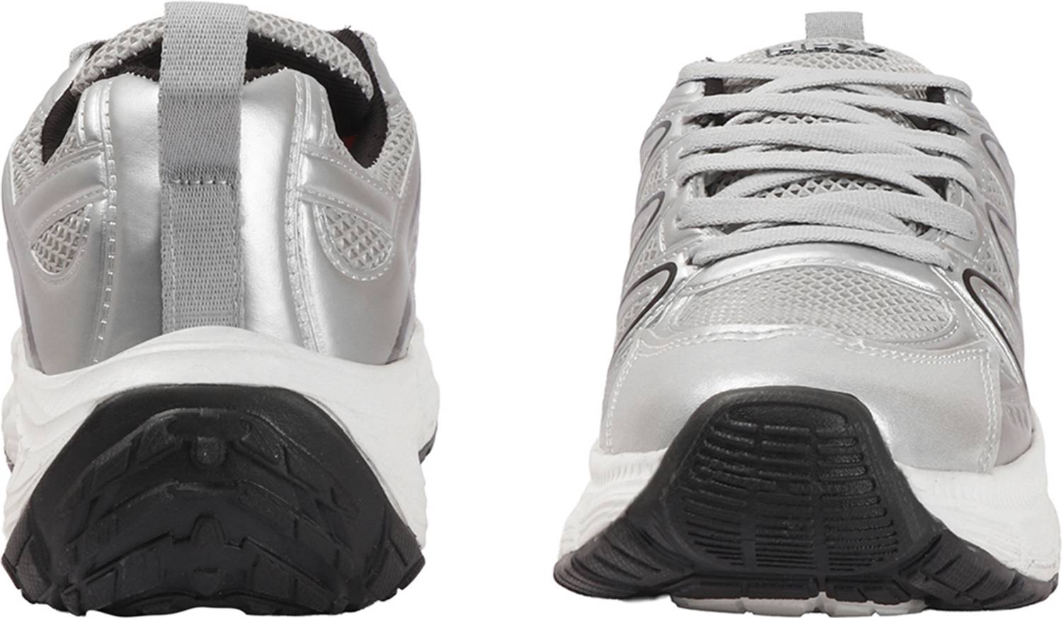 HRX by Hrithik Roshan Men's Walking Shoes Silver - Image 3