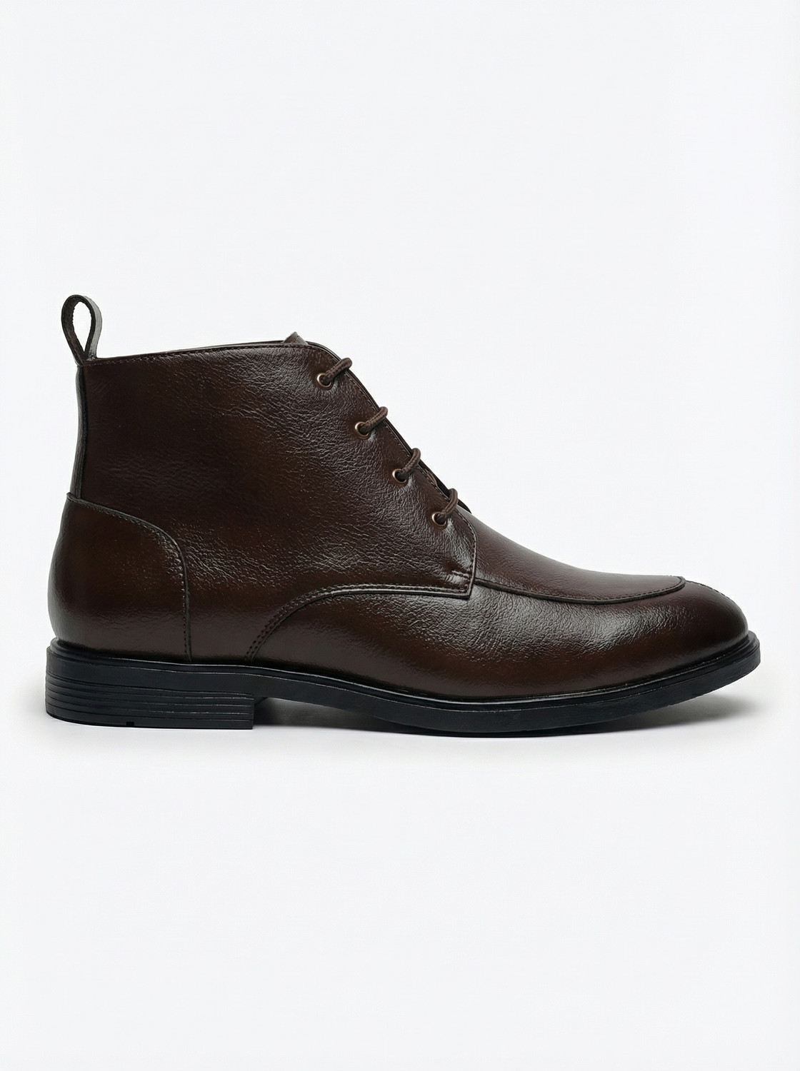 Image of Roadster Men's Brown Leather Chelsea Boots | Lace Up Men Boots | Boots For Men Boots For Men
