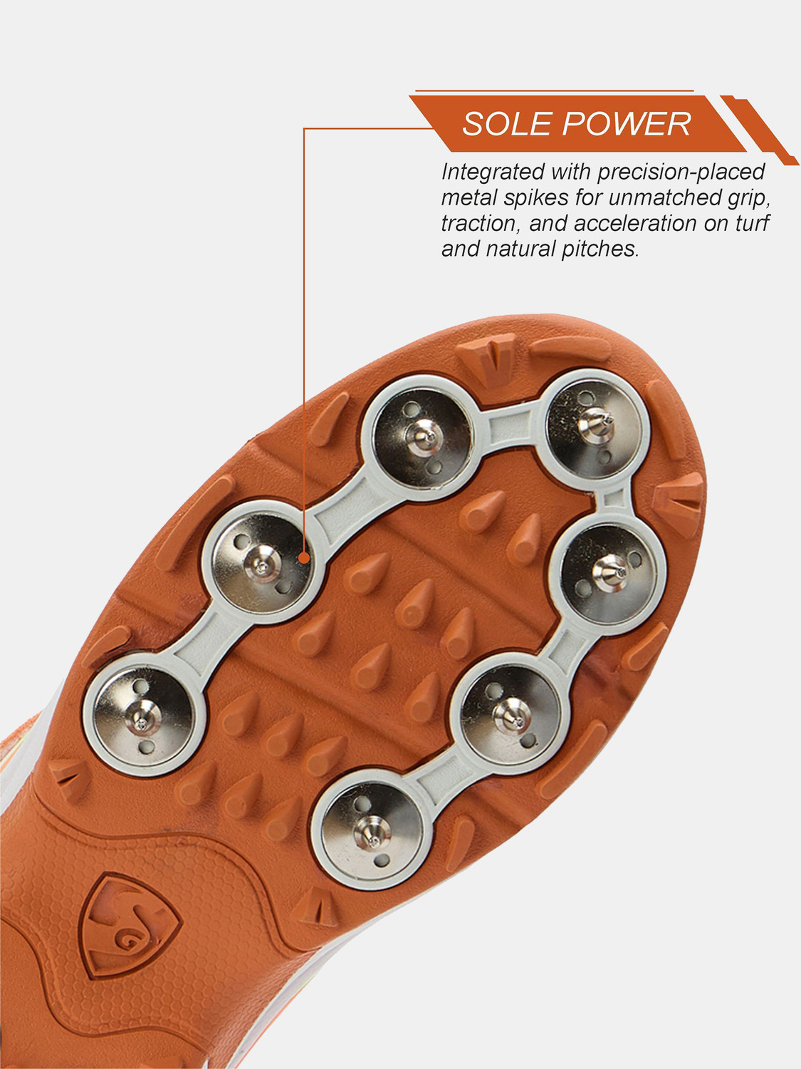 Image of SG Vortex Spikes Cricket Shoes For Men