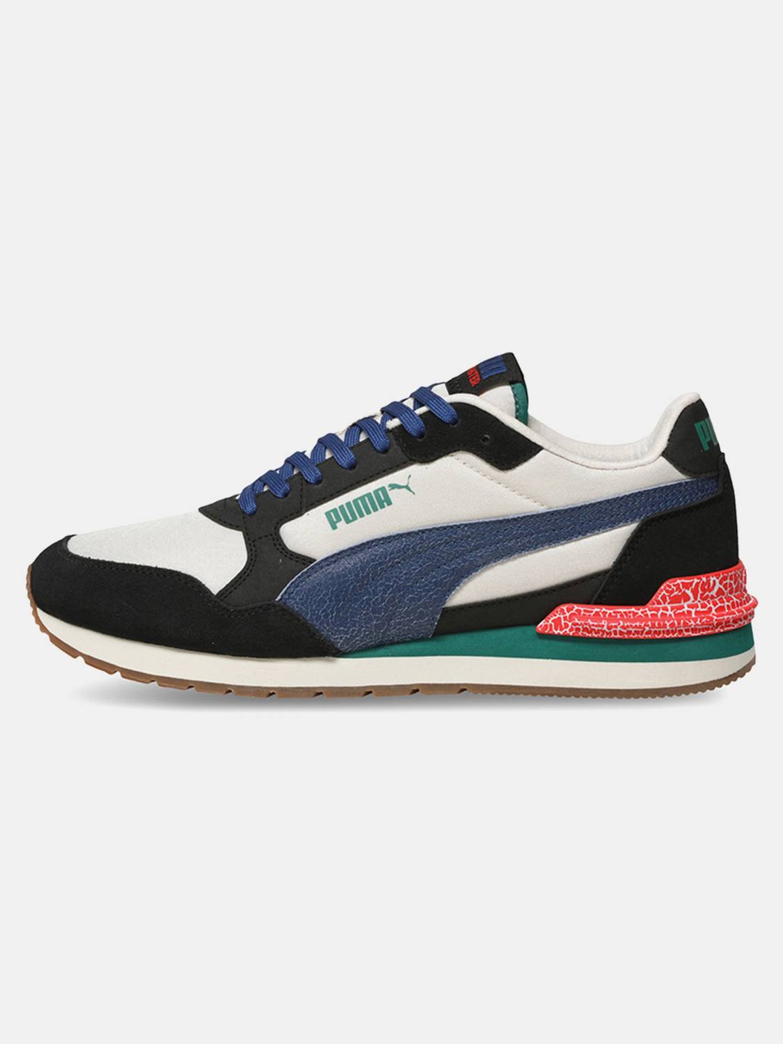 PUMA ST Runner v4 L Retro Run Sneakers For Men White - Image 3