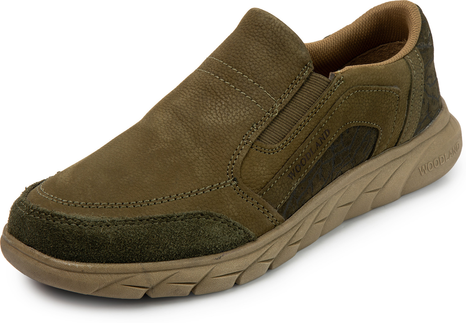Image of WOODLAND Slip On Lightweight Comfortable Easy Wear Casuals For Men