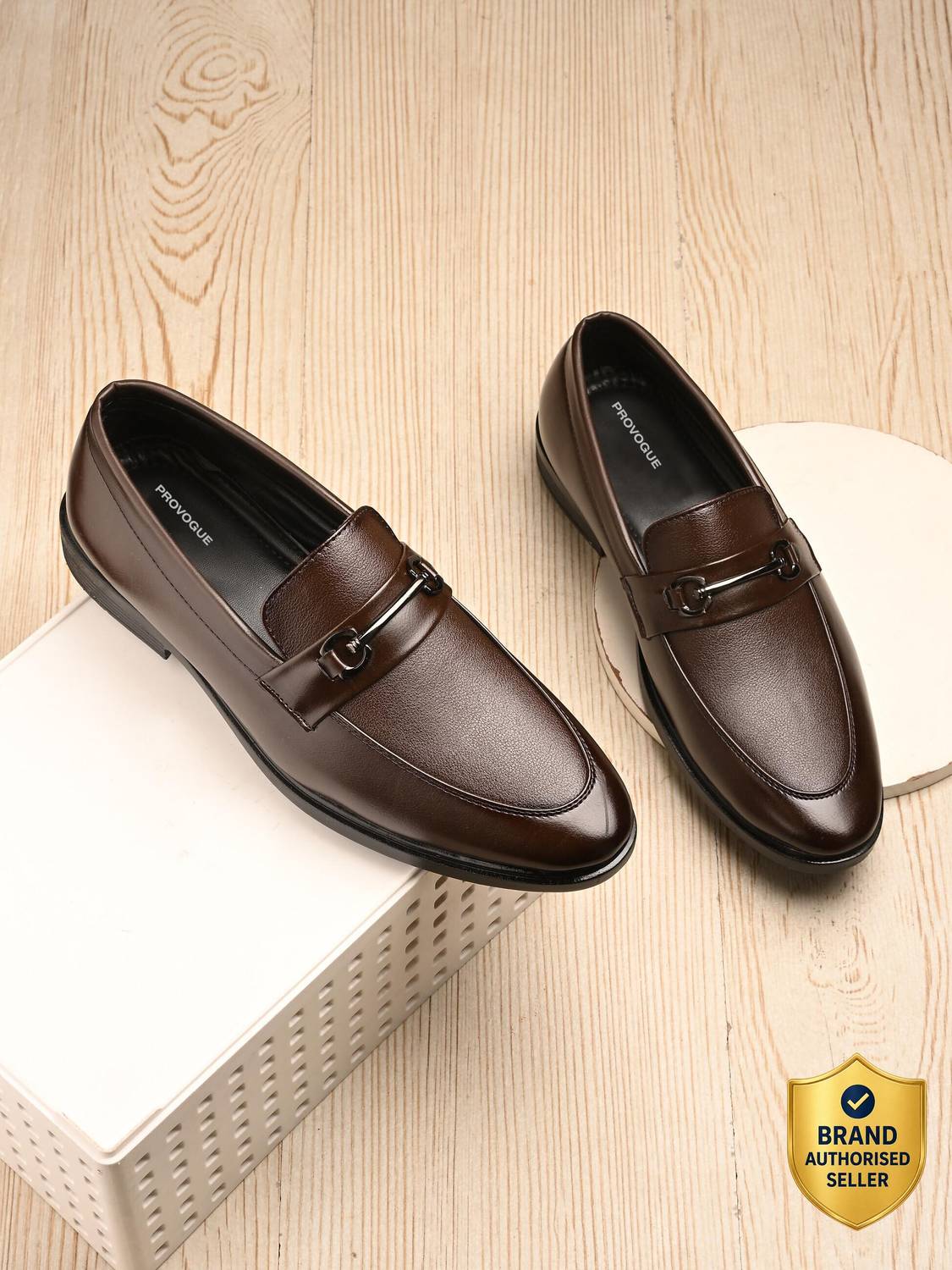 PROVOGUE Classic Premium Casuals For Men Brown - Image 1