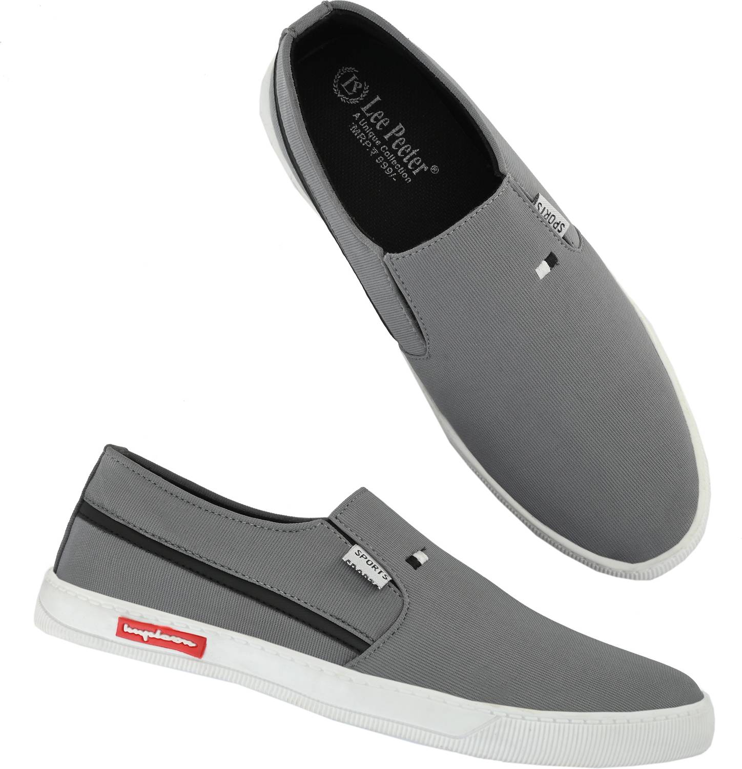 LEEPEETER Mens Casual Canvas Shoes - Image 5