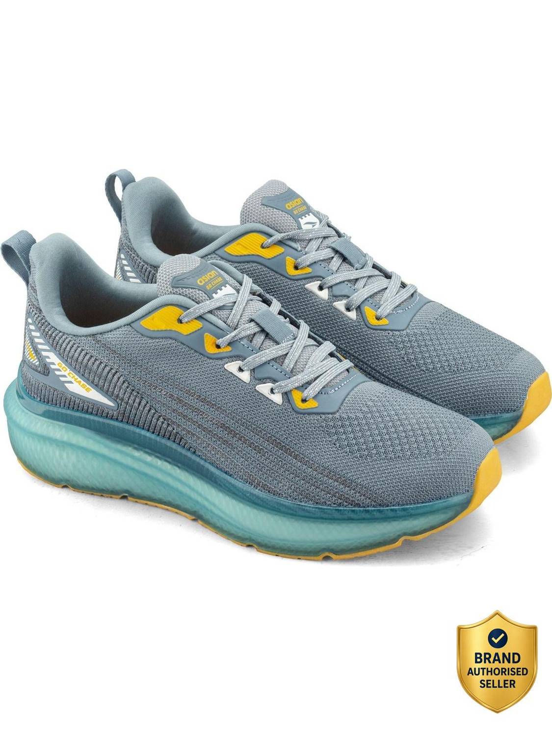 asian Powerplay-36 Men’s Running Shoes with Arch Support, High Grip & Memory Foam Running Shoes For Men