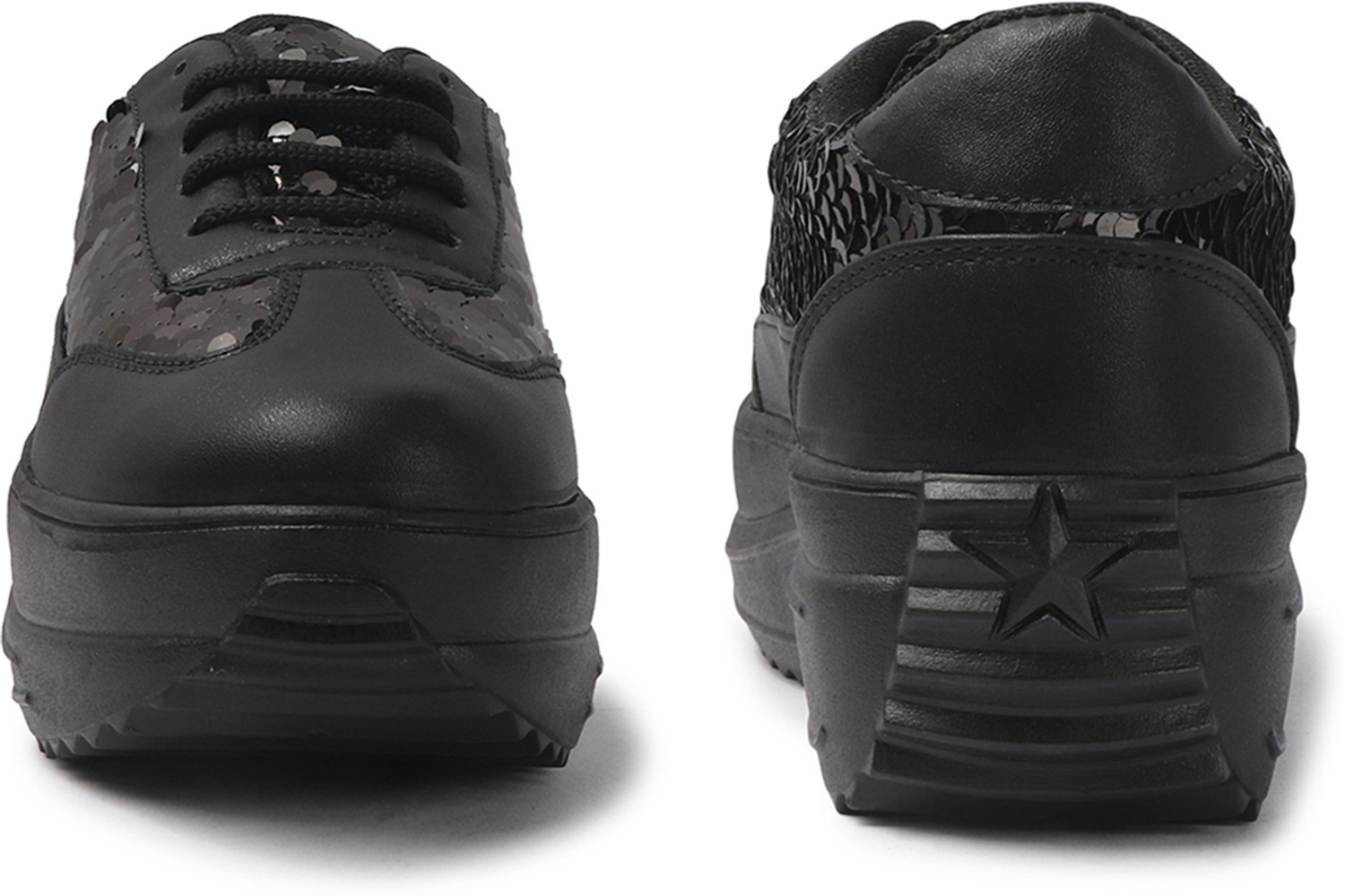 Image of VENDOZ GLITTERY PARTY WEDDING AND CASUAL WEAR Sneakers For Women Sneakers For Women