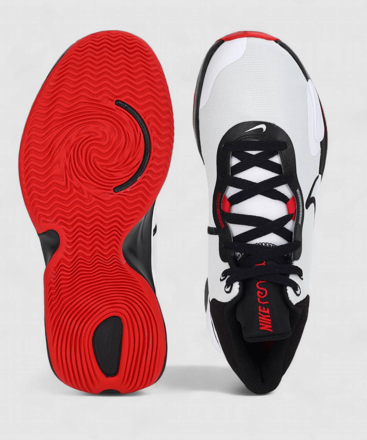 Nike Renew Elevate III Basketball Shoes For Men - White - Image 5