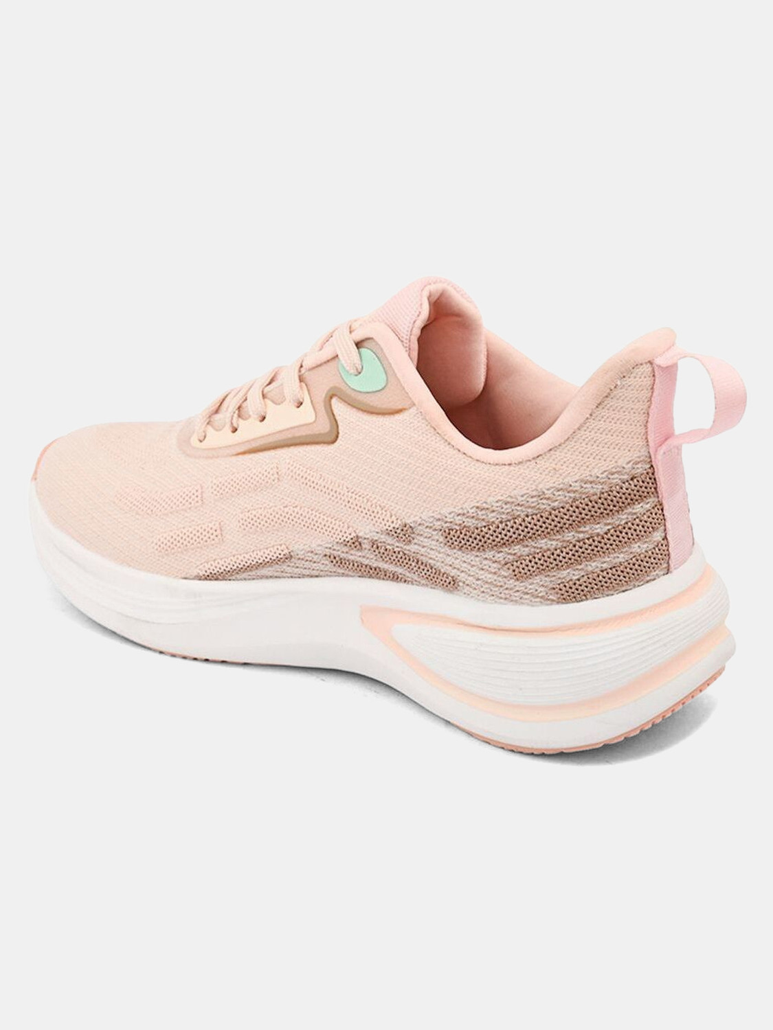 Image of HRX by Hrithik Roshan Peach Game Scape shoes Running Shoes For Women