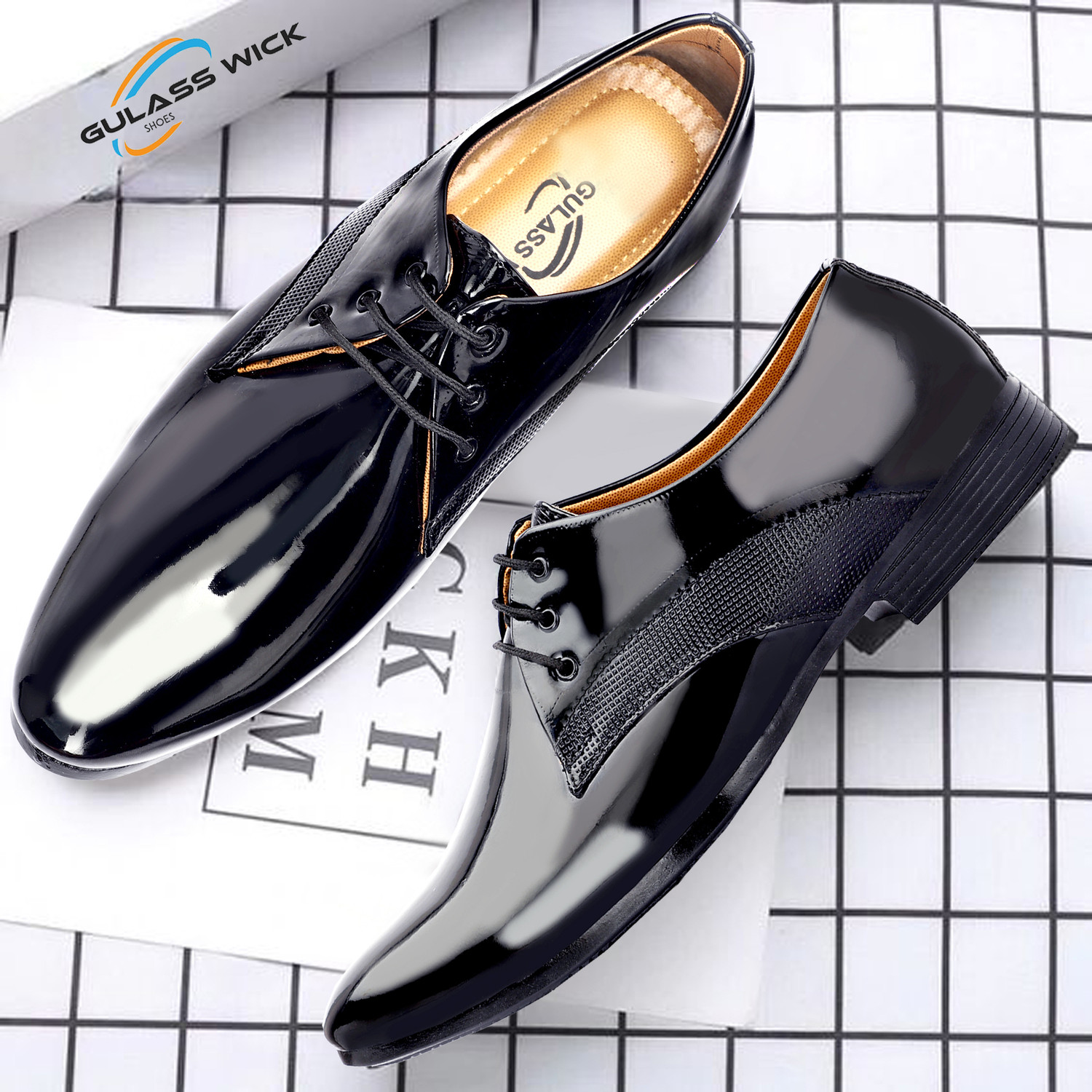 Image of GULASS WICK Men's Party Wear Formal Shoes Party Wear For Men